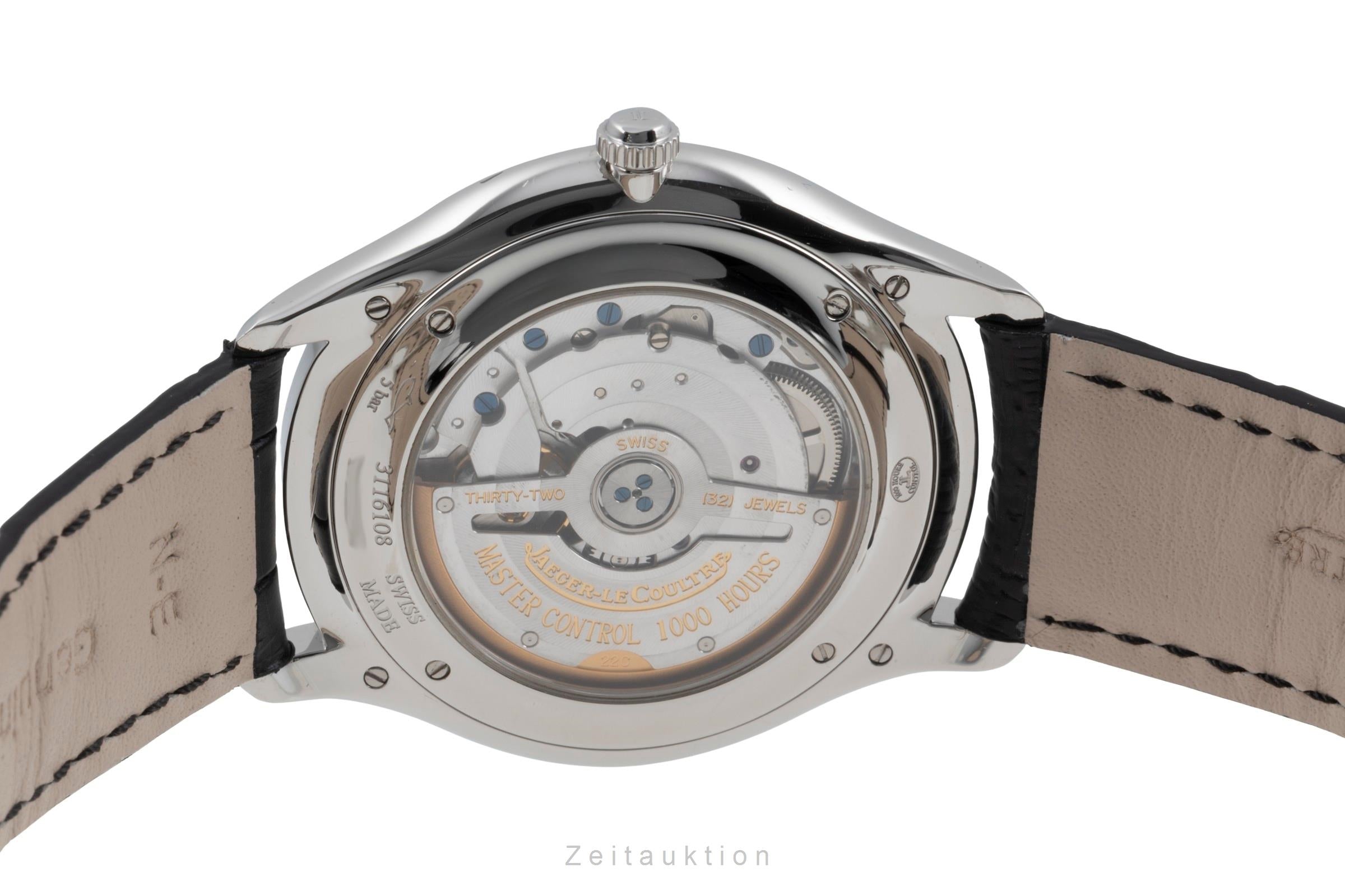 Jaeger LeCoultre Master Ultra Thin acero automático reloj para caballeros Q1278420 , 171.8.90.S LP: 10300EUR  [2505898]