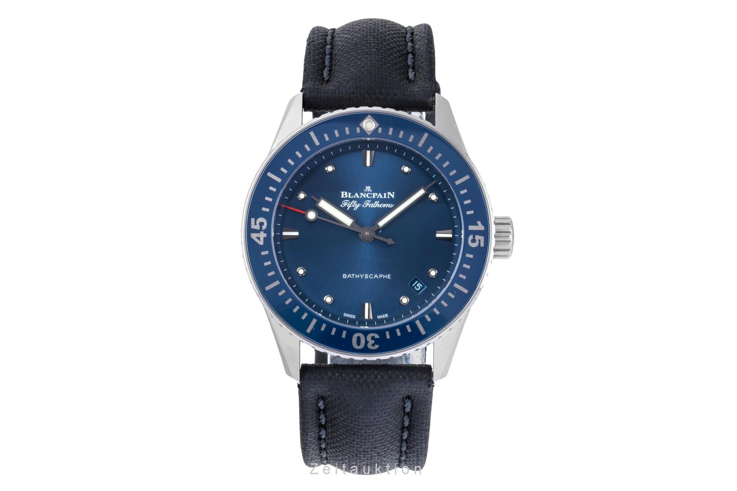 Blancpain Fifty Fathoms acier automatique montre pour hommes 5100-1140-O52A	  [2505900]