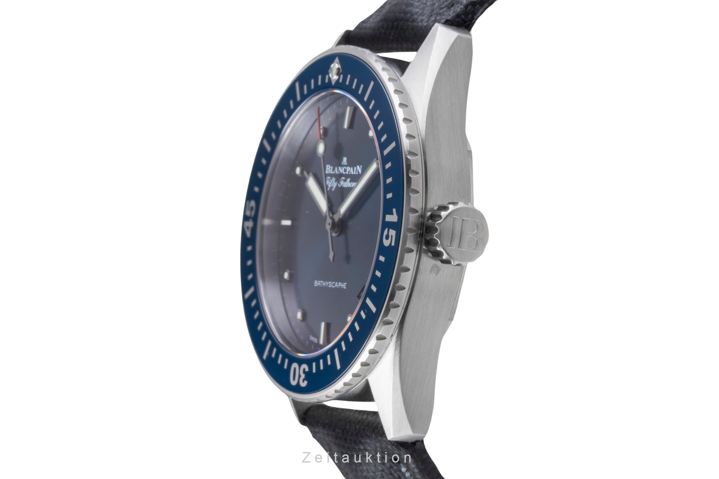 Blancpain Fifty Fathoms acier automatique montre pour hommes 5100-1140-O52A	  [2505900]