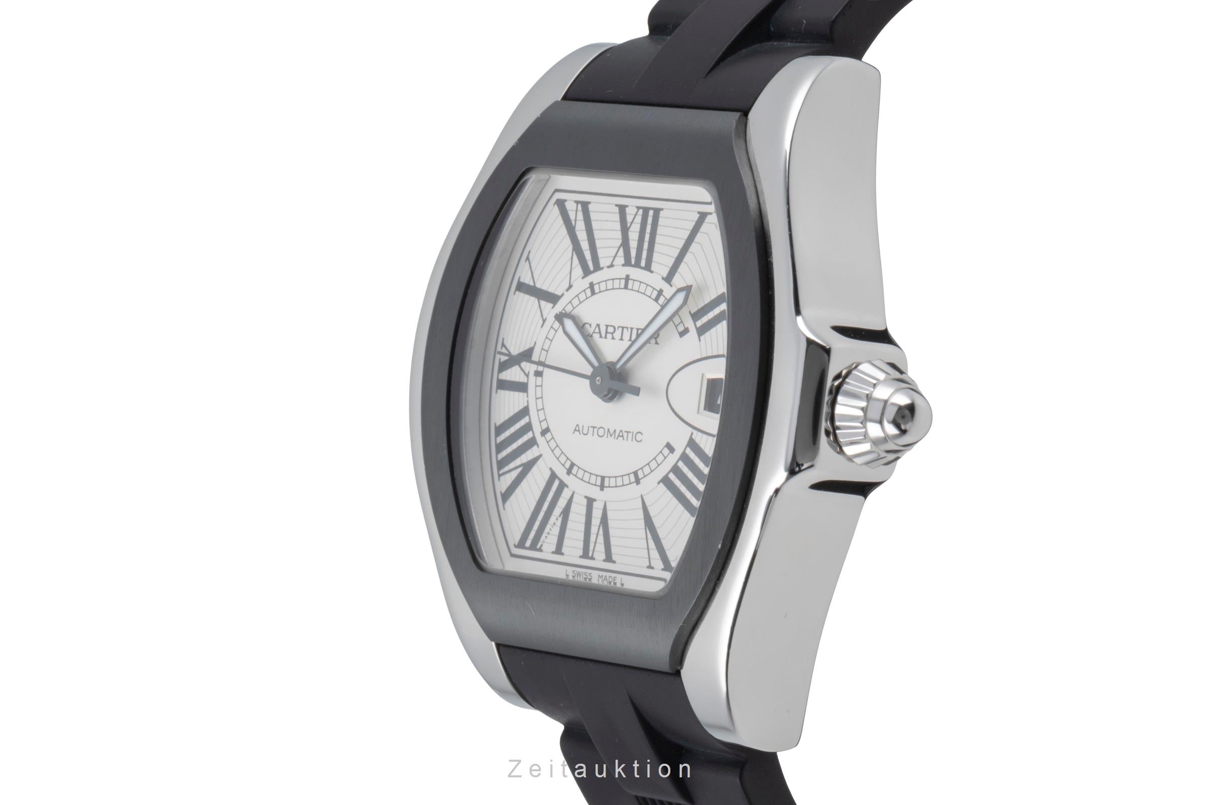Cartier Roadster steel automatic men's watch W6206018  [2505901]