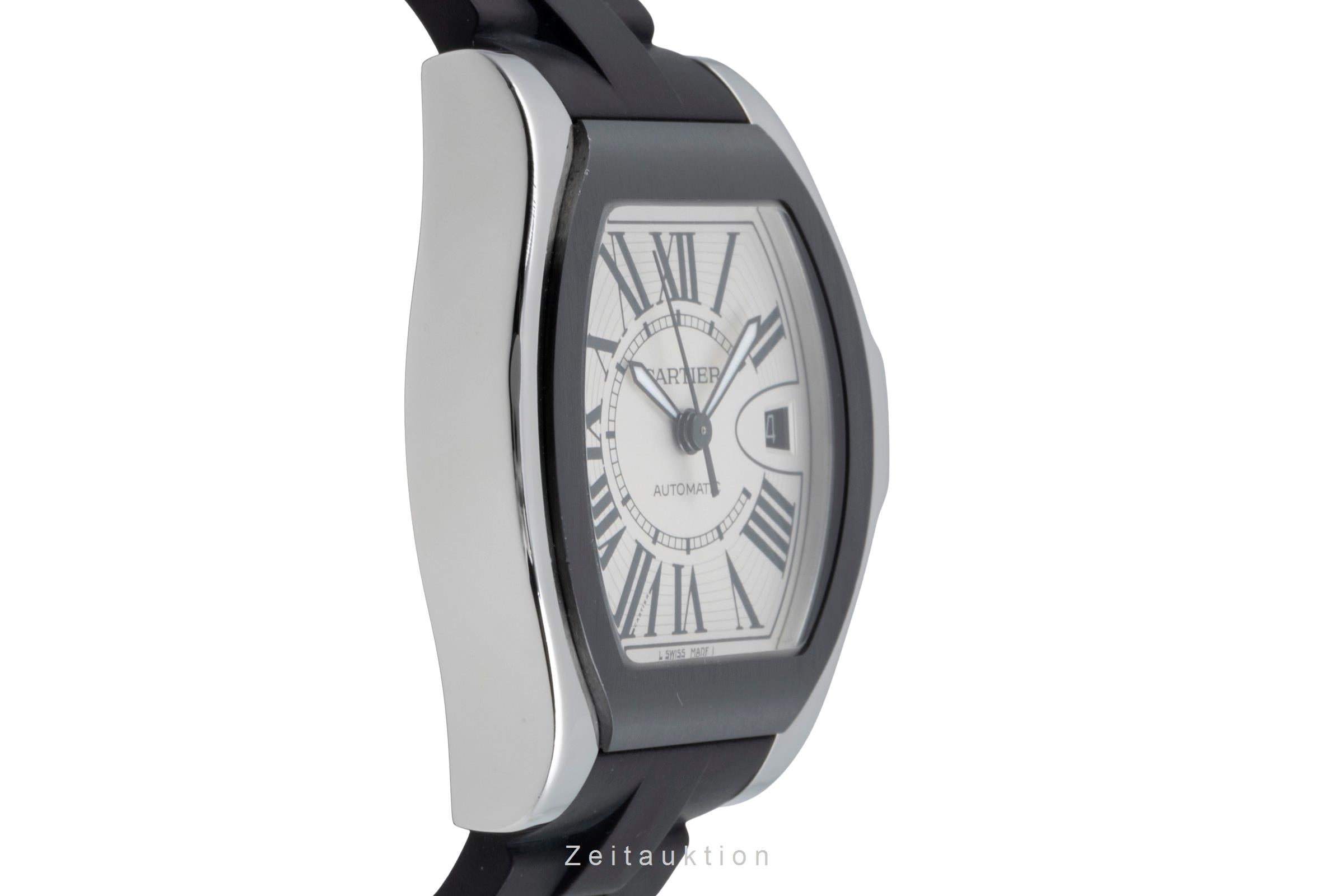 Cartier Roadster steel automatic men's watch W6206018  [2505901]