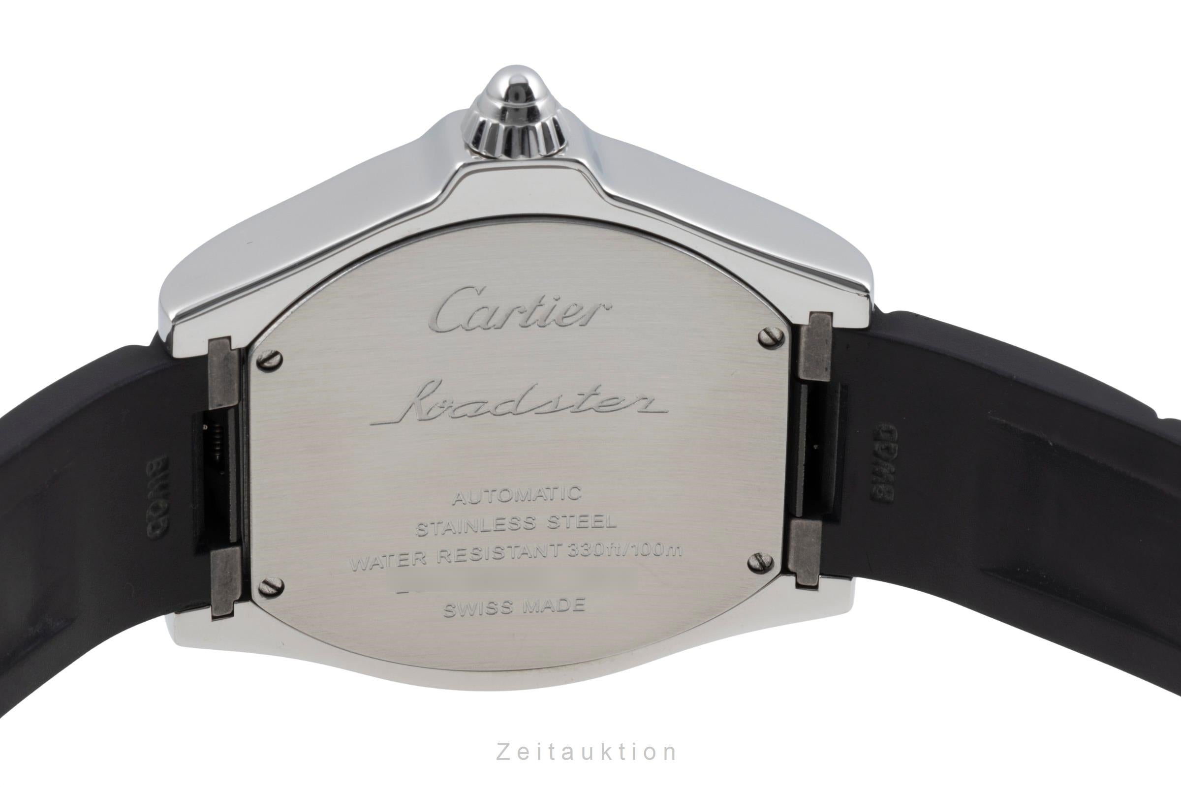 Cartier Roadster steel automatic men's watch W6206018  [2505901]
