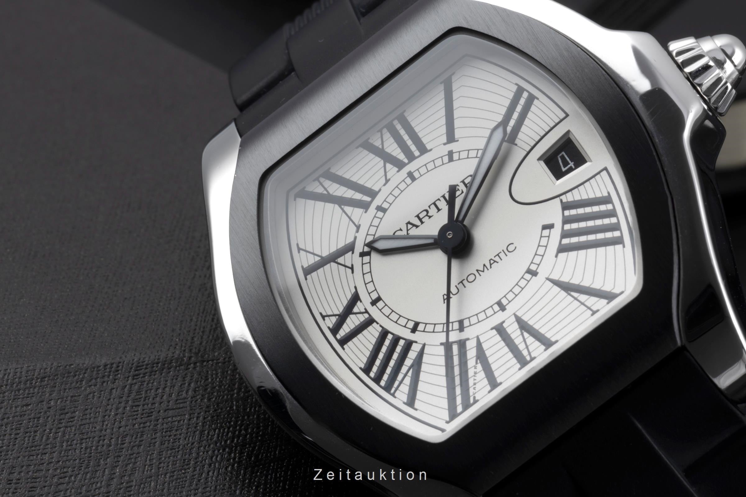 Cartier Roadster steel automatic men's watch W6206018  [2505901]