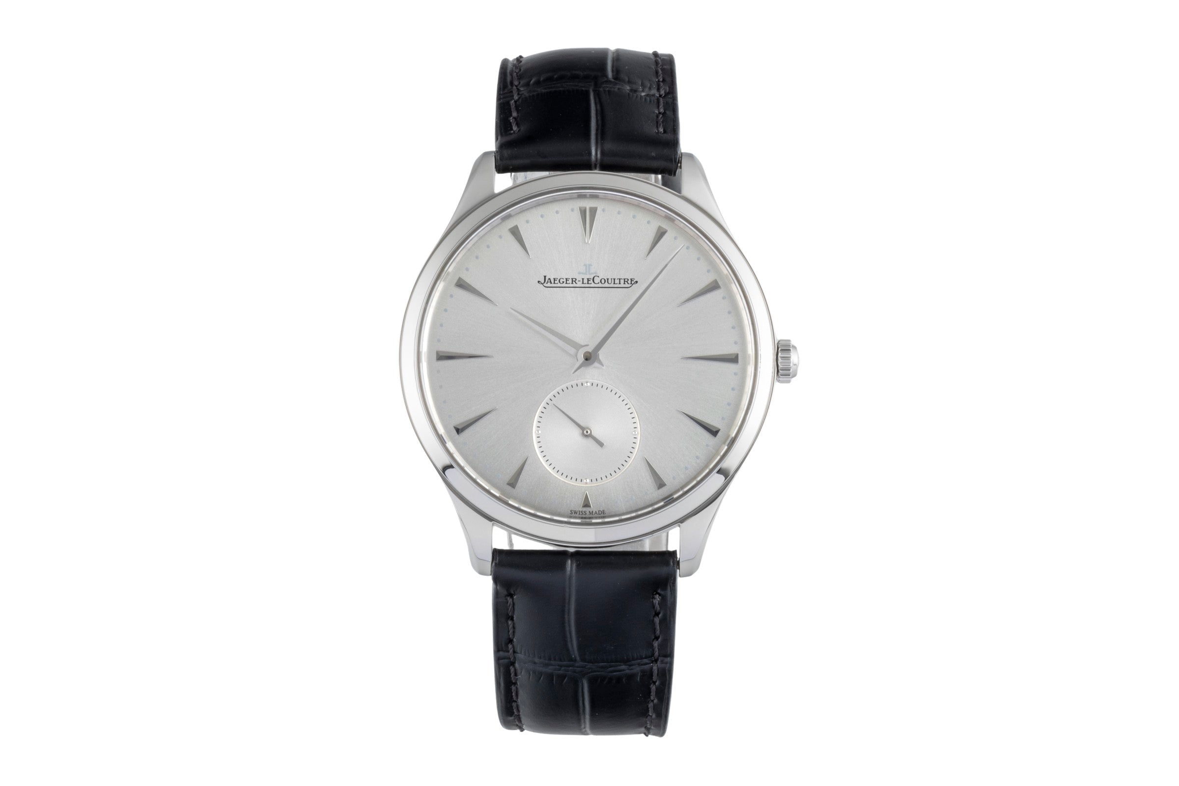 Jaeger LeCoultre Master Ultra Thin acier automatique montre pour hommes Q1278420, 171.8.90.S  [2505906]