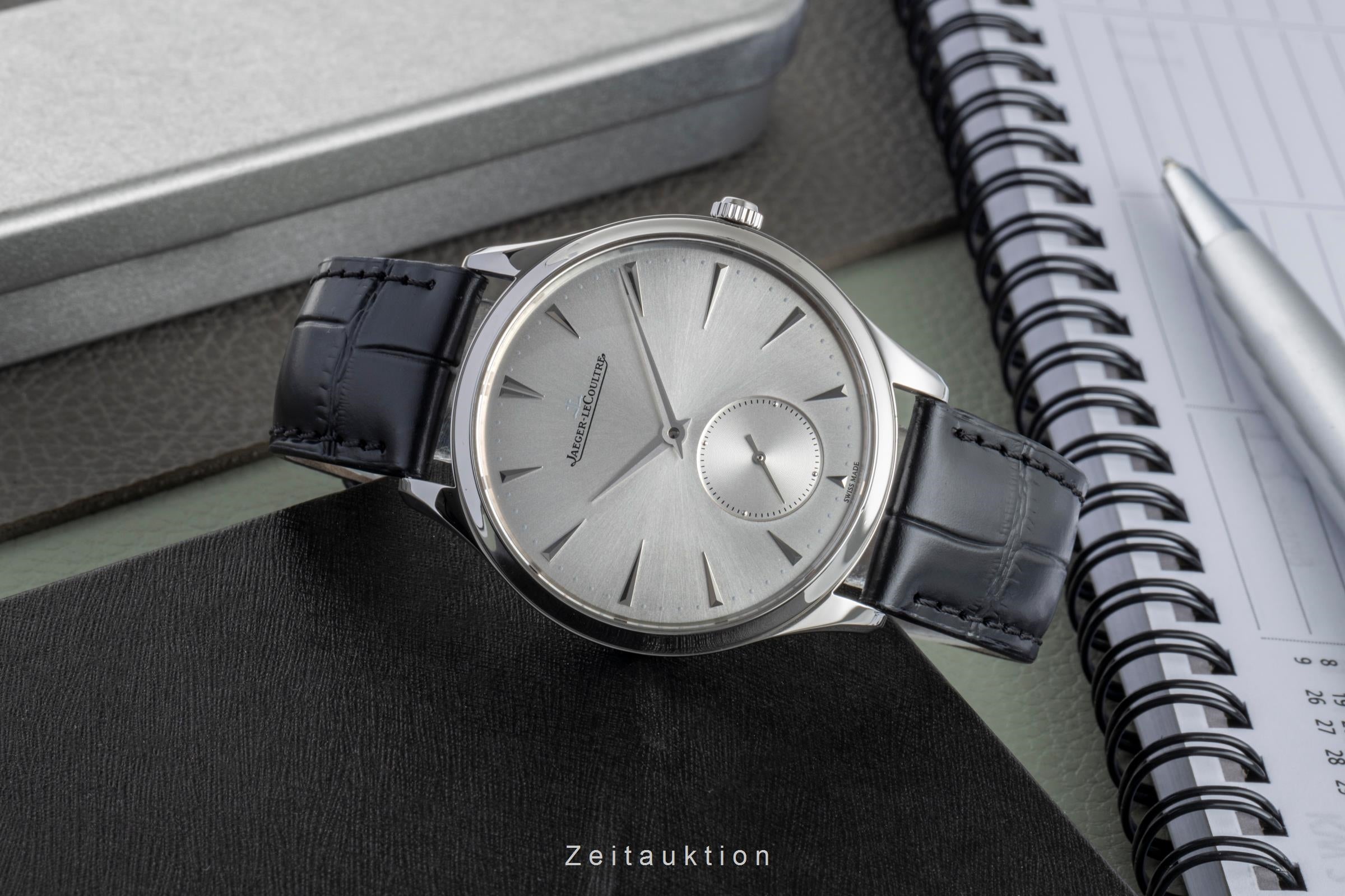 Jaeger LeCoultre Master Ultra Thin acciaio automatismo orologio da uomo Q1278420, 171.8.90.S  [2505906]