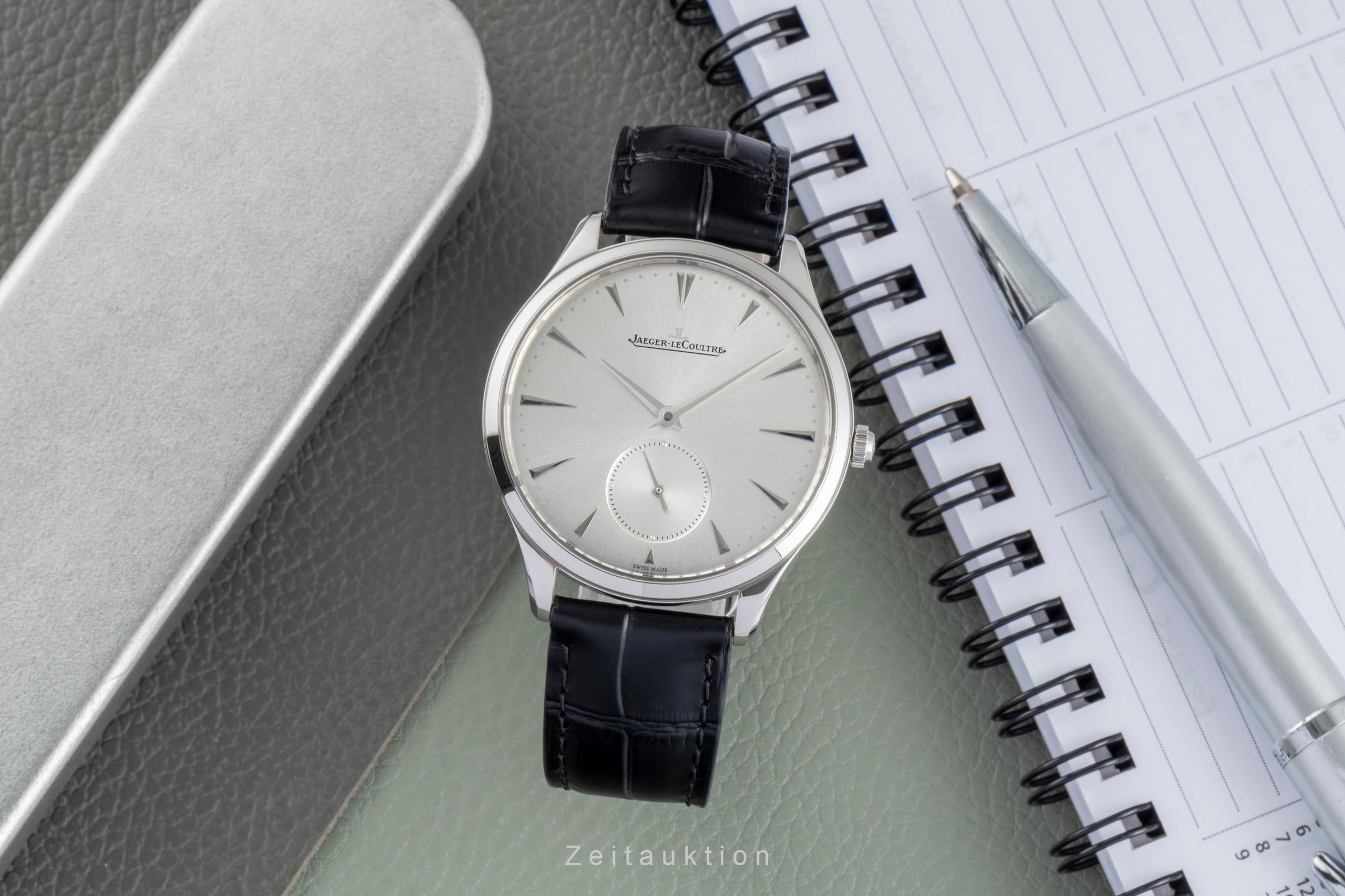 Jaeger LeCoultre Master Ultra Thin acciaio automatismo orologio da uomo Q1278420, 171.8.90.S  [2505906]