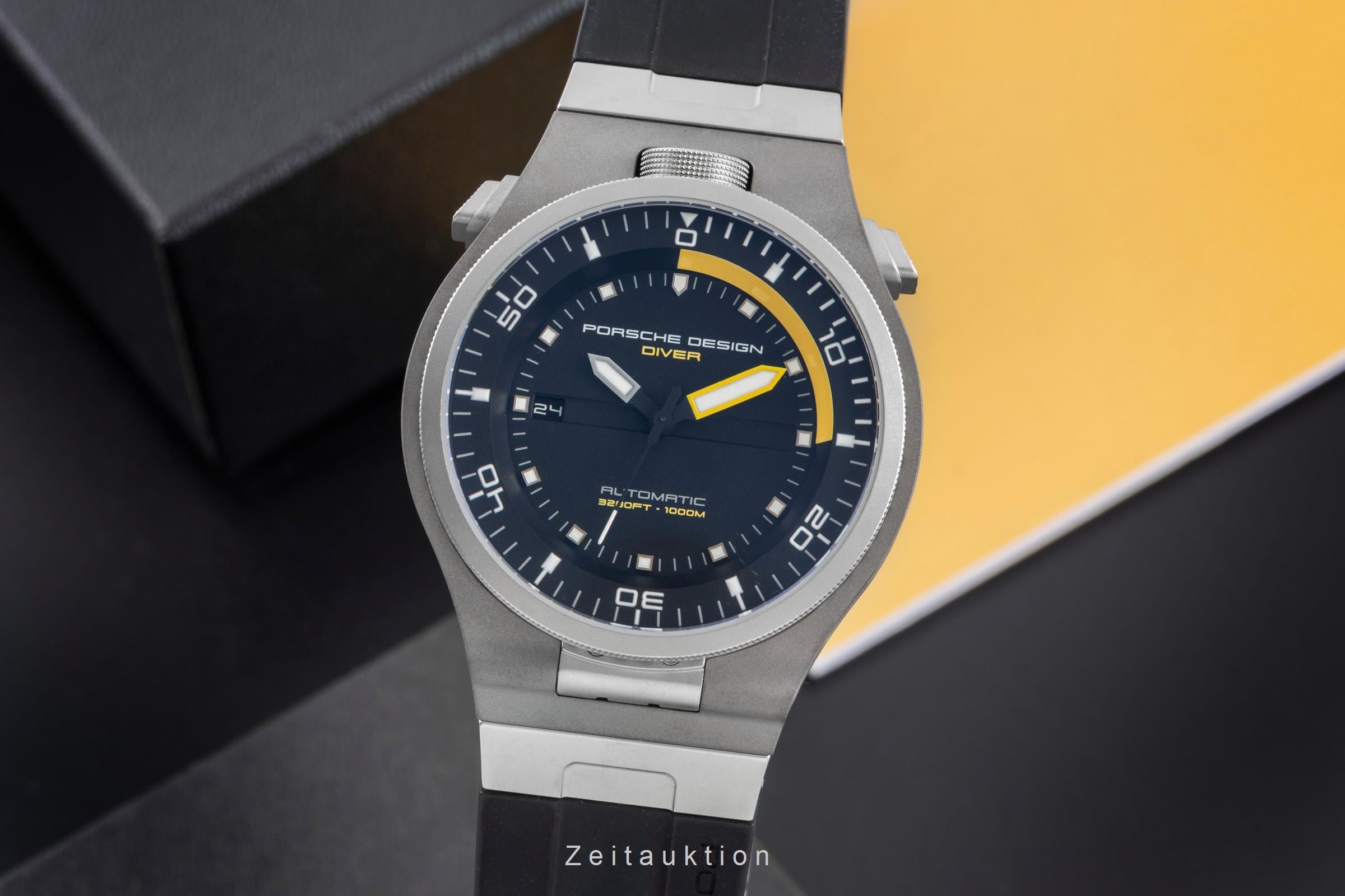 Porsche Design Datetimer acier / titane automatique montre pour hommes P6780  [2505910]