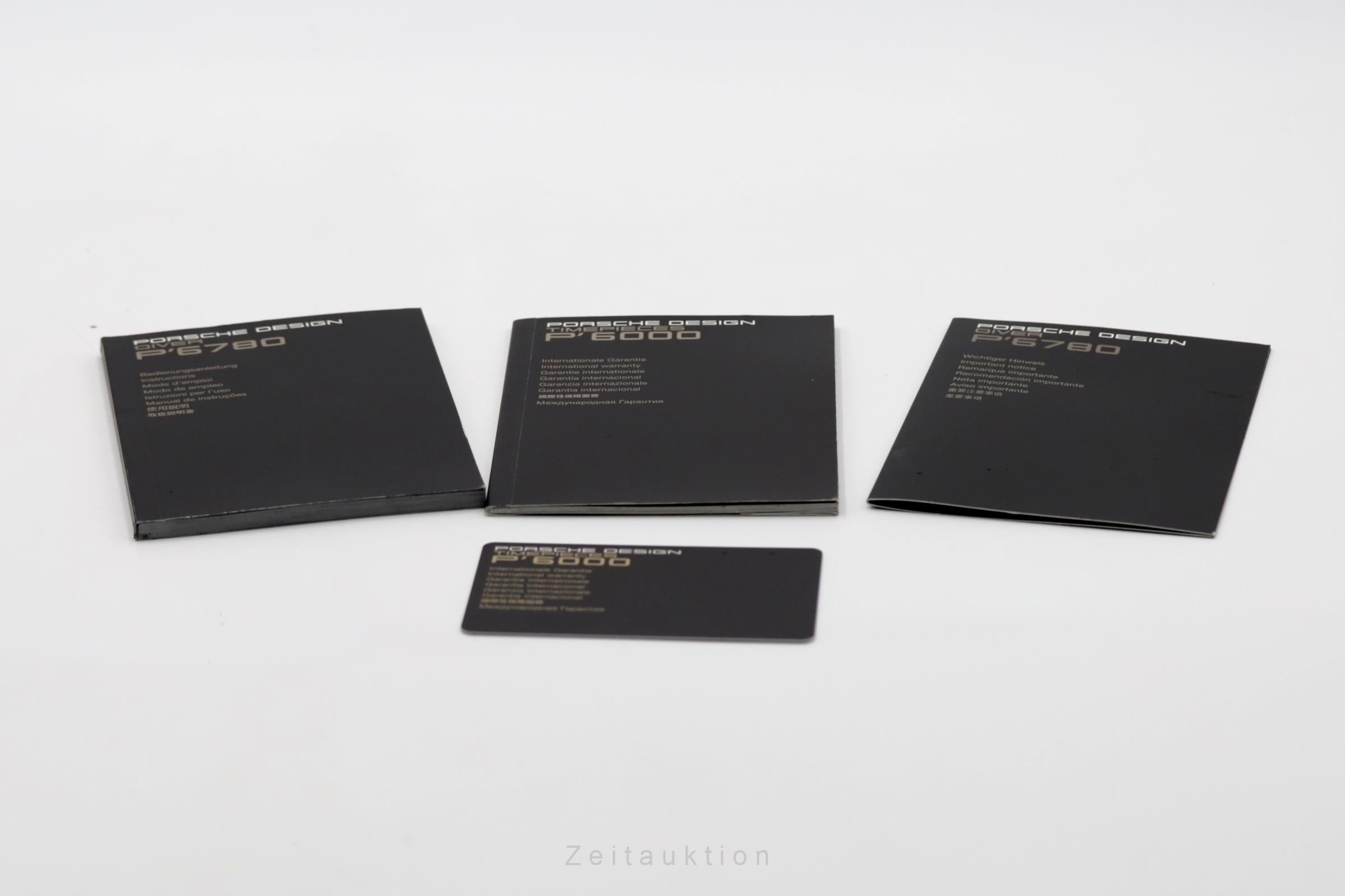 Porsche Design Datetimer steel / titanium automatic men's watch P6780  [2505910]