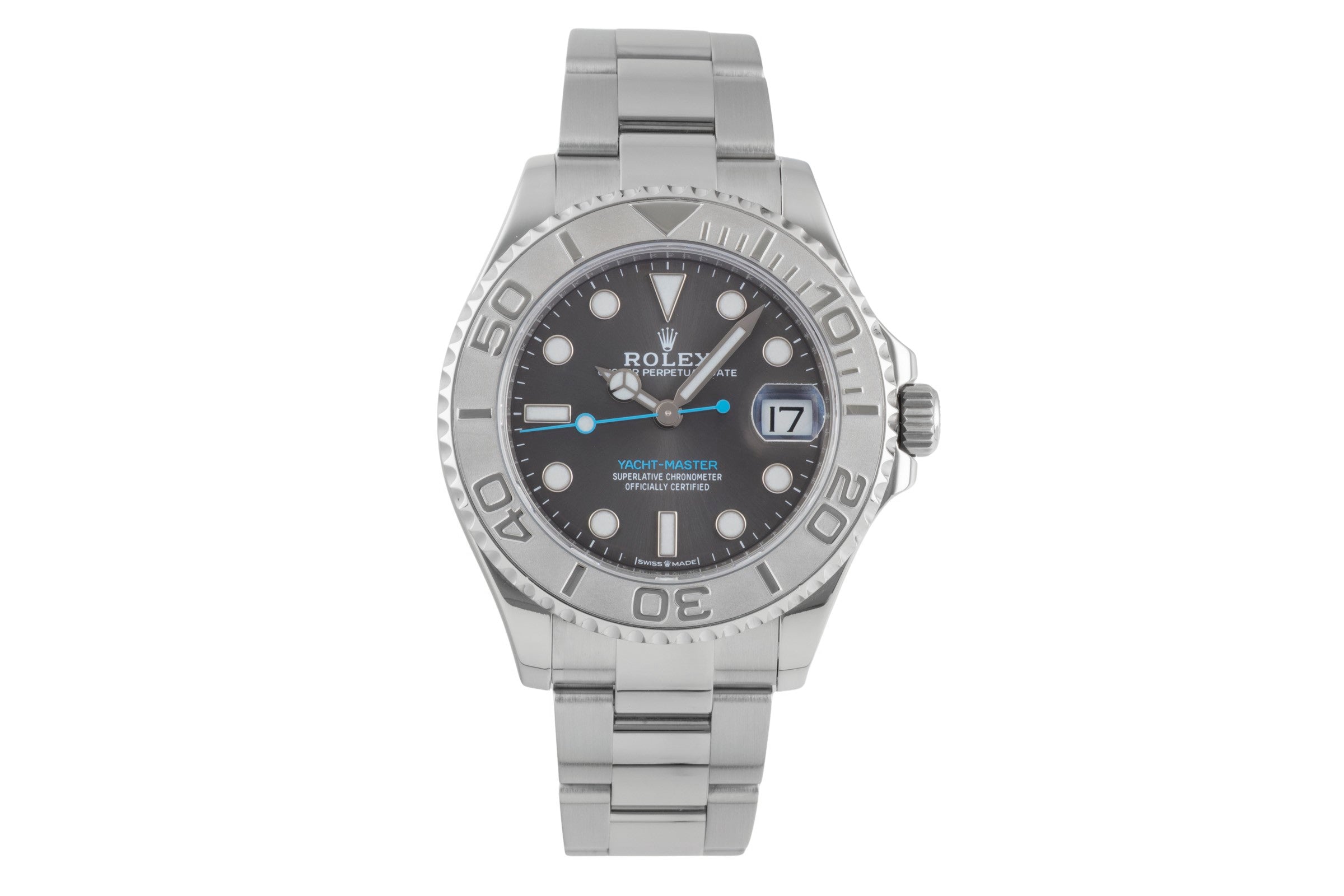 Rolex Yacht-Master steel / platinium automatic men's watch 268622  [2505911]