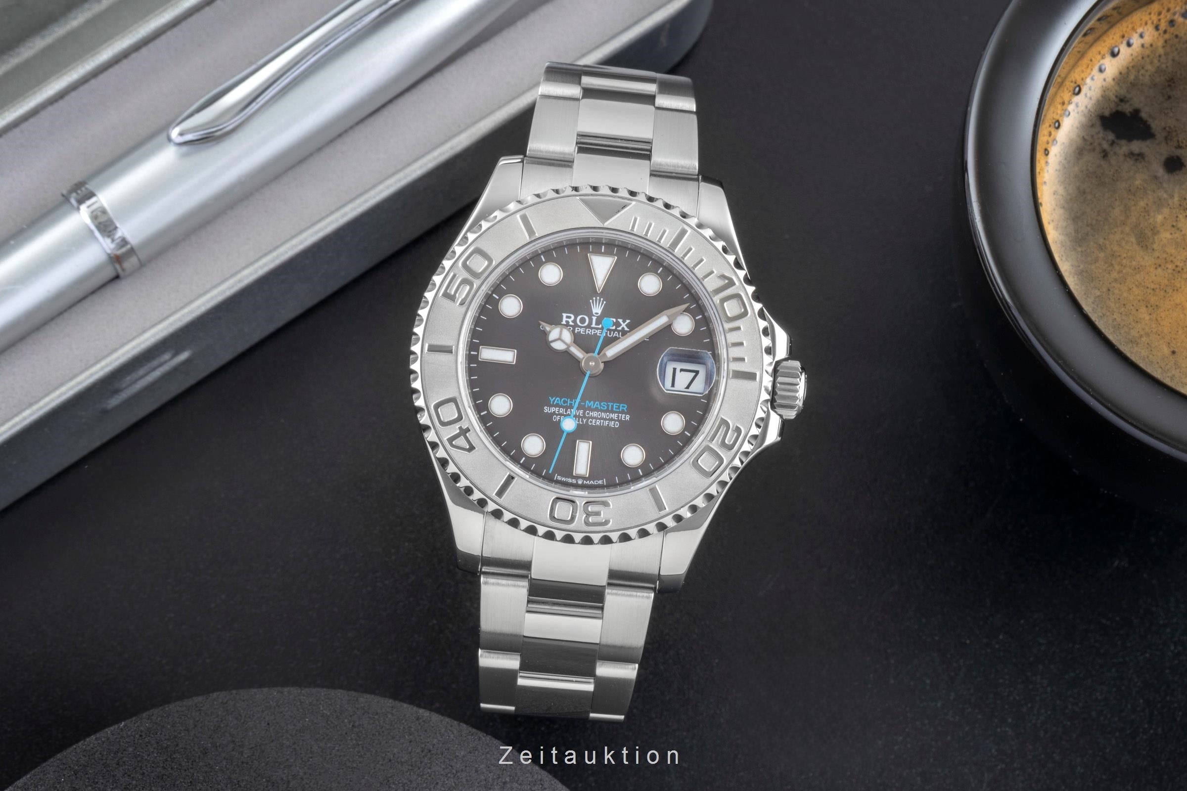 Rolex Yacht-Master steel / platinium automatic men's watch 268622  [2505911]