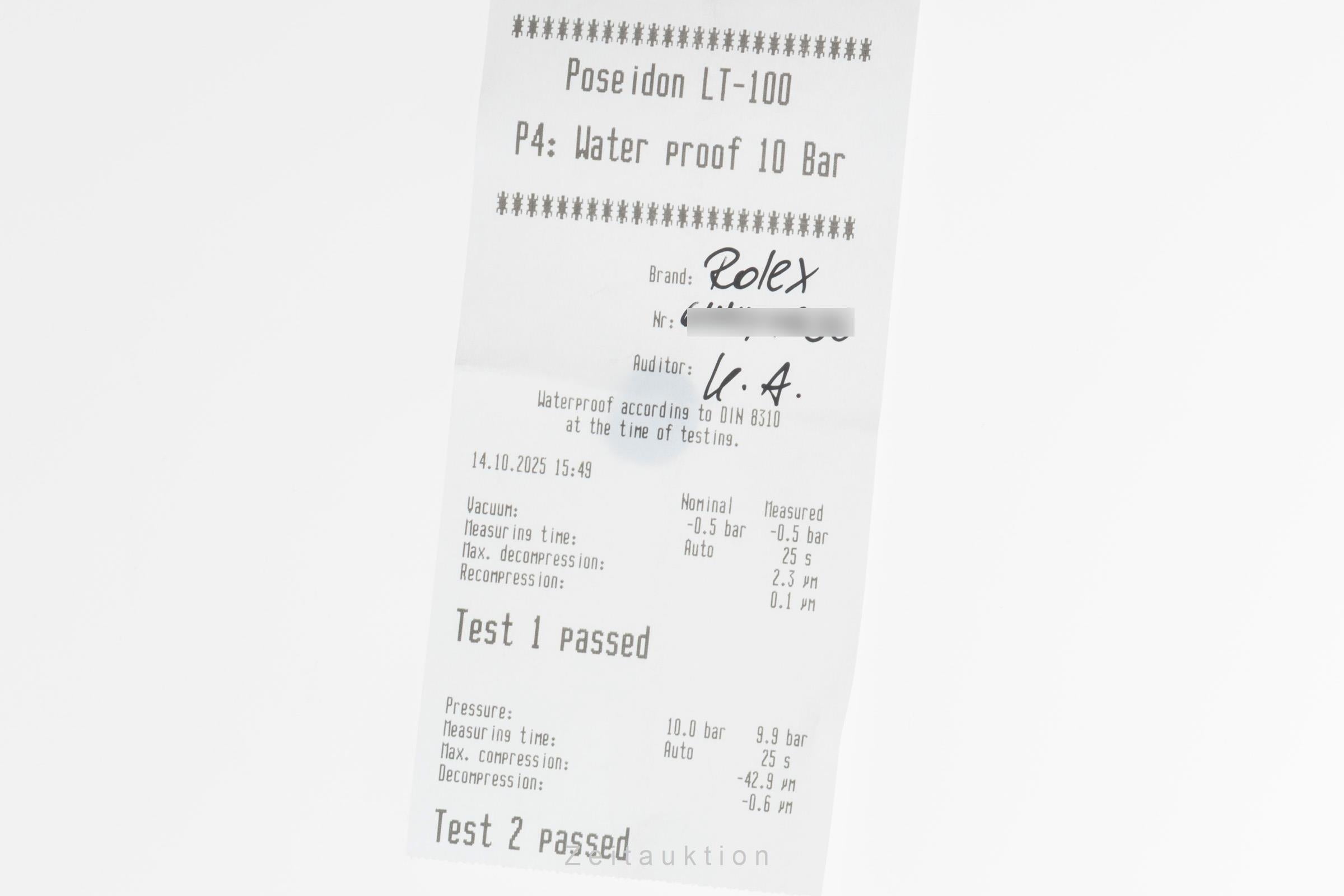 Rolex Yacht-Master steel / platinium automatic men's watch 268622  [2505911]