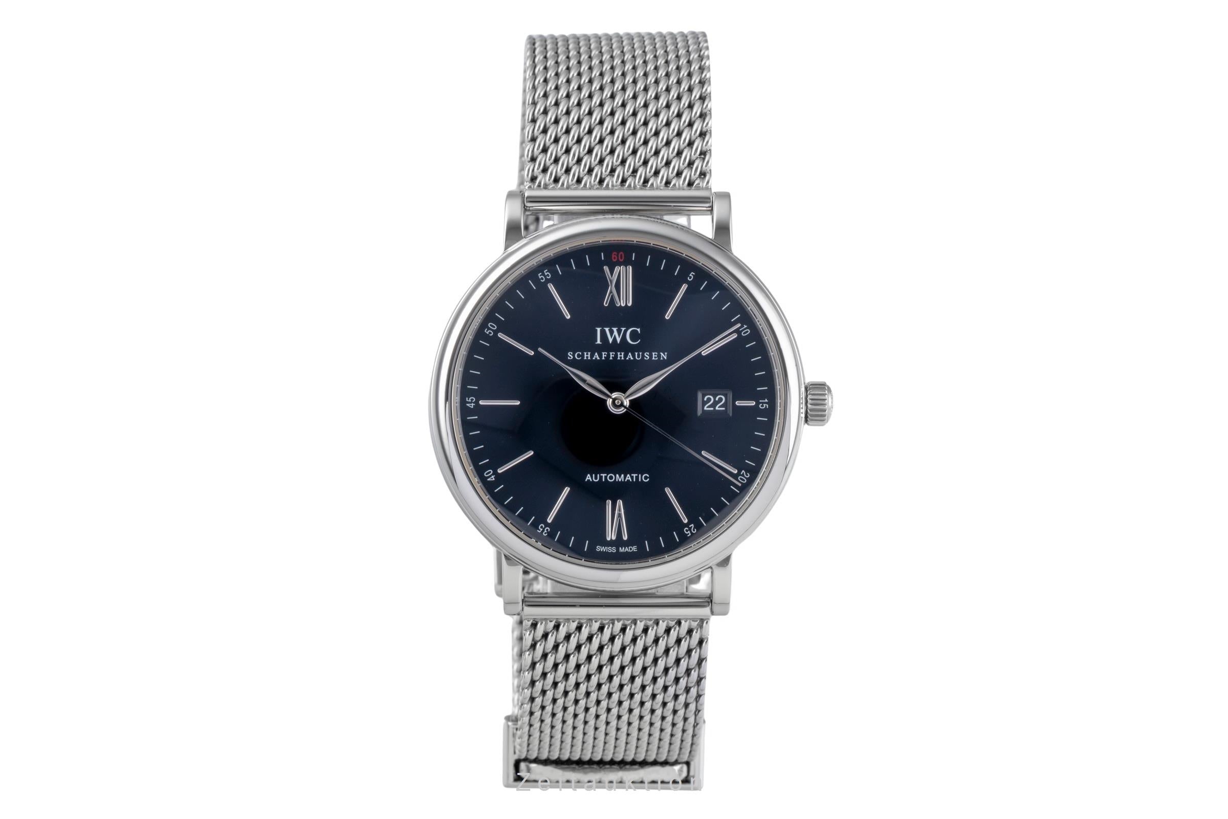 IWC Portofino steel automatic men's watch IW356502 LP: 6300EUR  [2505913]