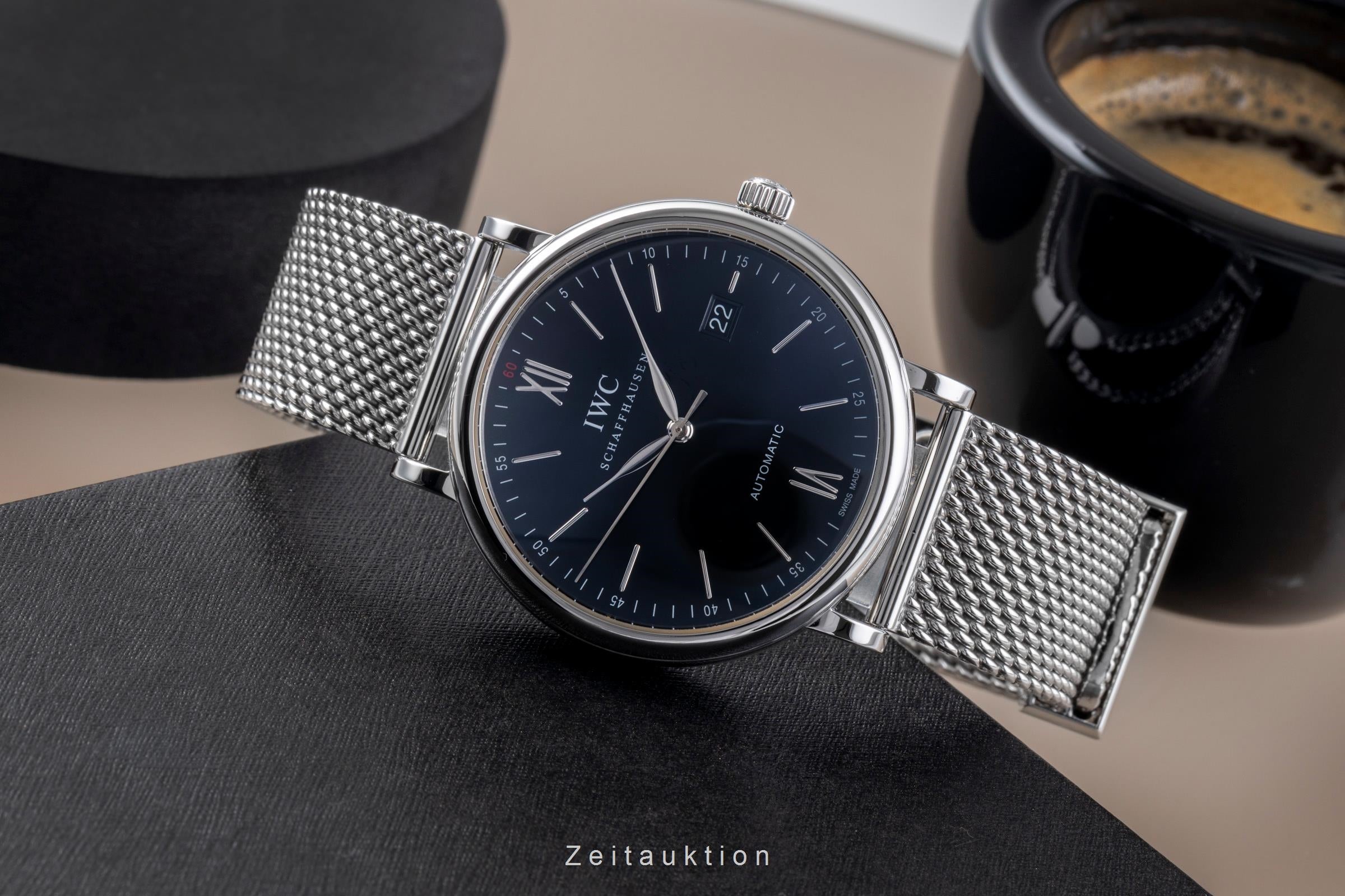 IWC Portofino steel automatic men's watch IW356502 LP: 6300EUR  [2505913]