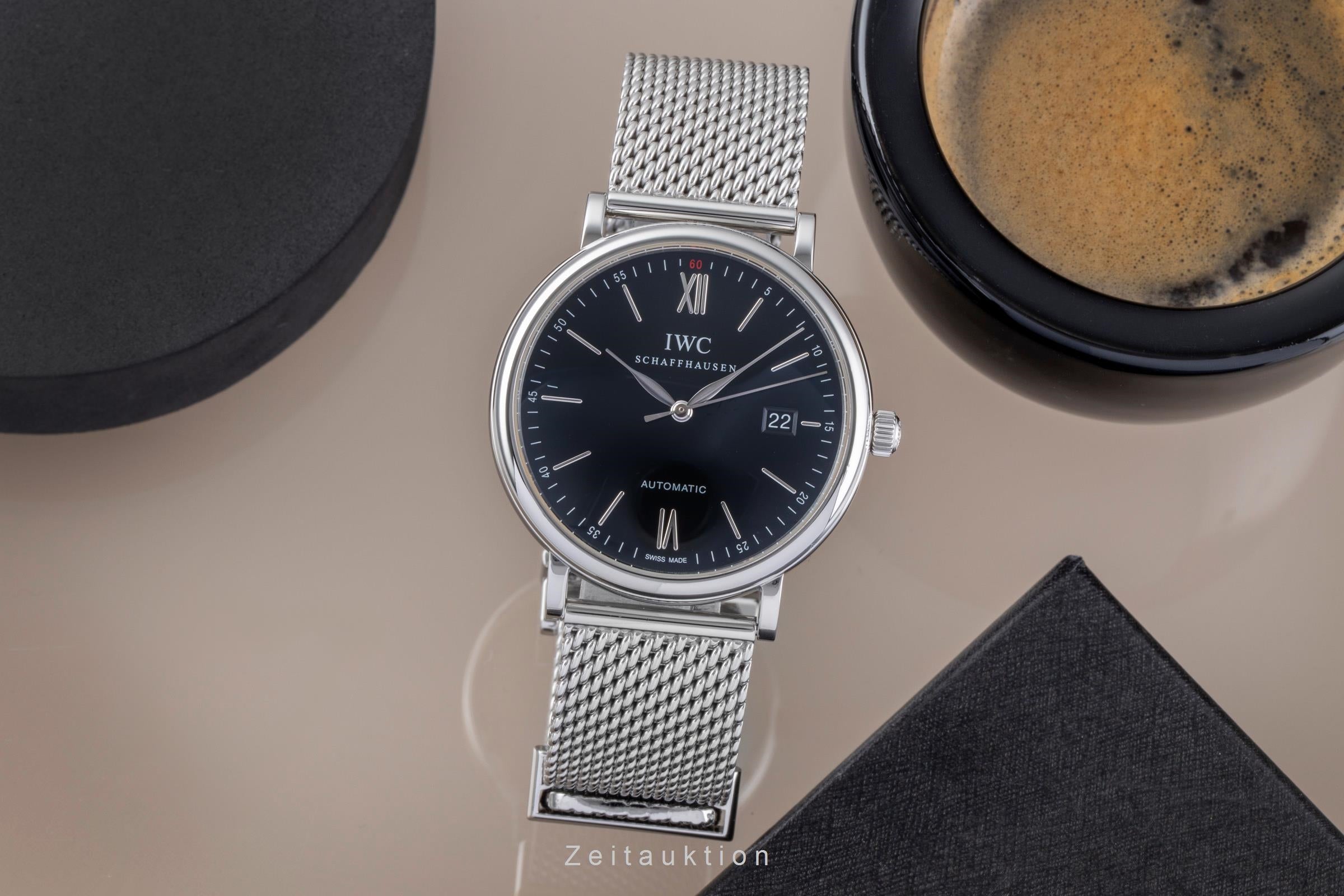 IWC Portofino steel automatic men's watch IW356502 LP: 6300EUR  [2505913]