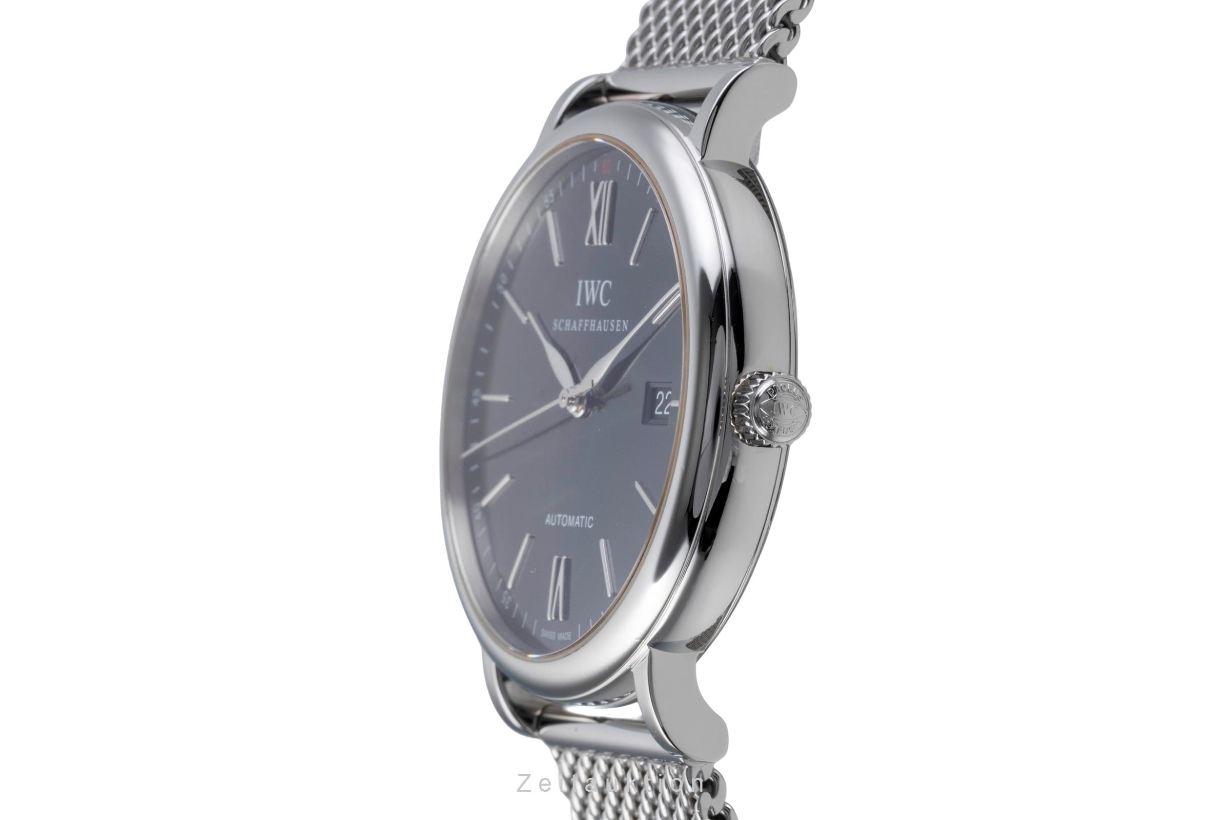 IWC Portofino steel automatic men's watch IW356502 LP: 6300EUR  [2505913]