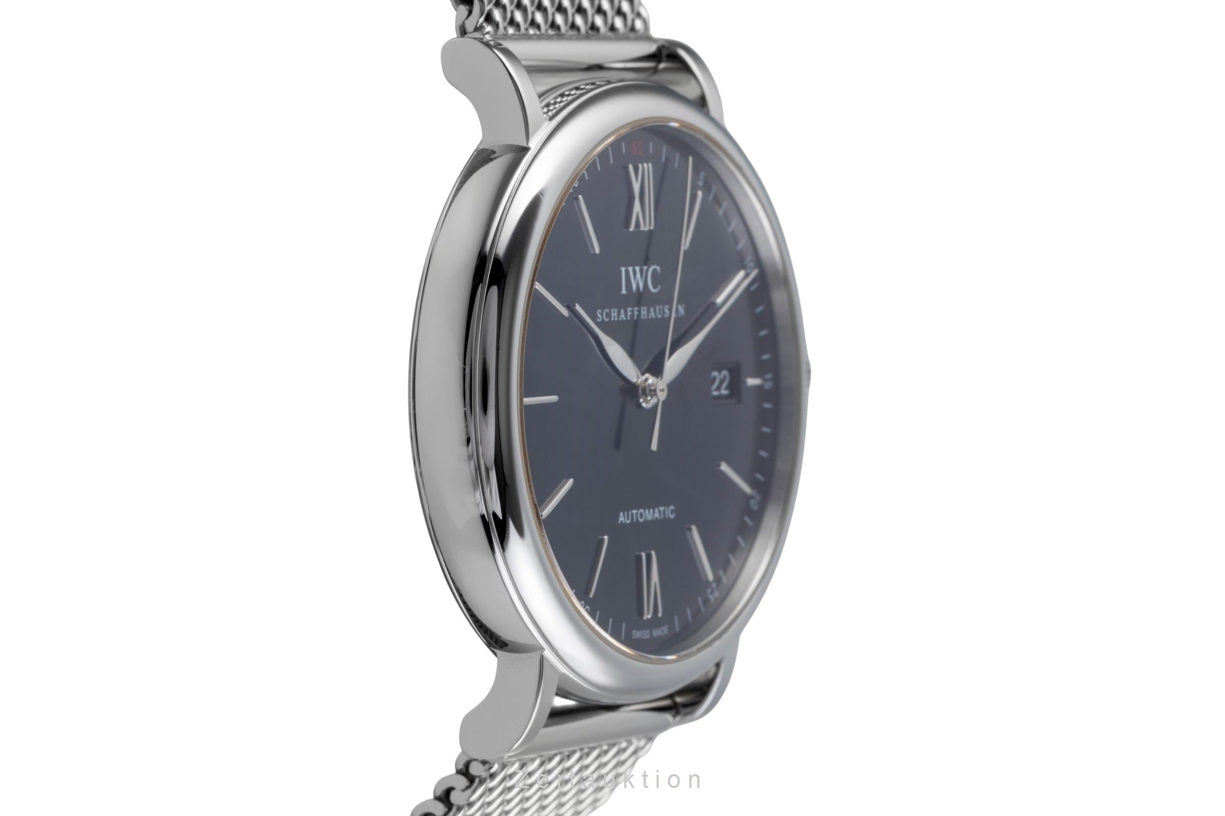 IWC Portofino steel automatic men's watch IW356502 LP: 6300EUR  [2505913]