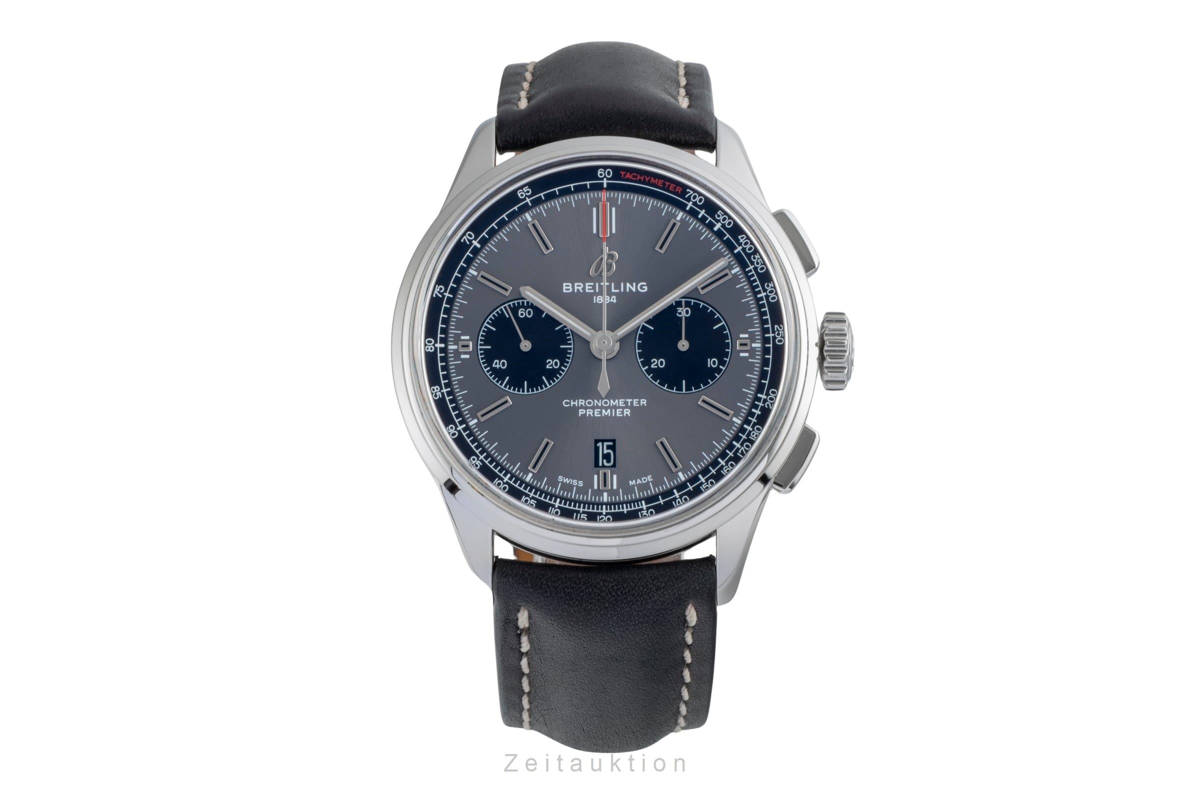 Breitling Premier cronografo acciaio automatismo orologio da uomo AB0118221B1P1 LP: 9050EUR  [2505918]