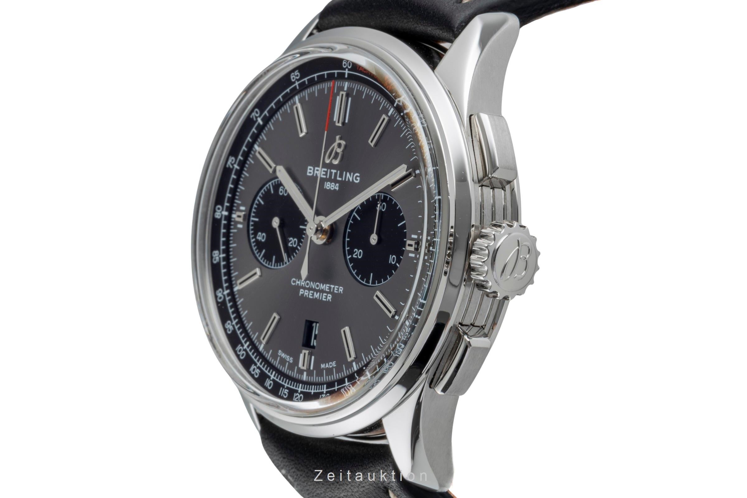 Breitling Premier cronografo acciaio automatismo orologio da uomo AB0118221B1P1 LP: 9050EUR  [2505918]