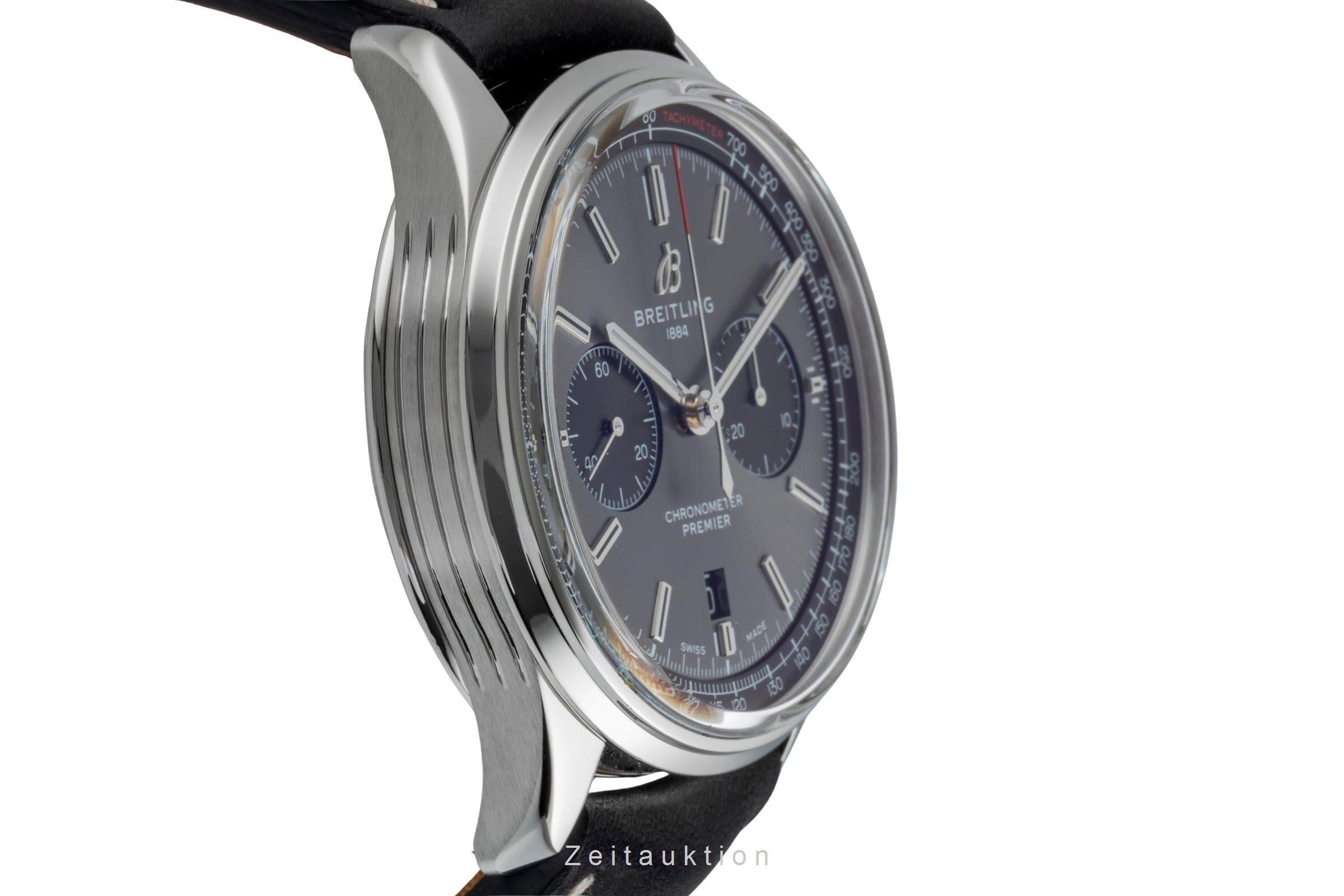 Breitling Premier cronografo acciaio automatismo orologio da uomo AB0118221B1P1 LP: 9050EUR  [2505918]