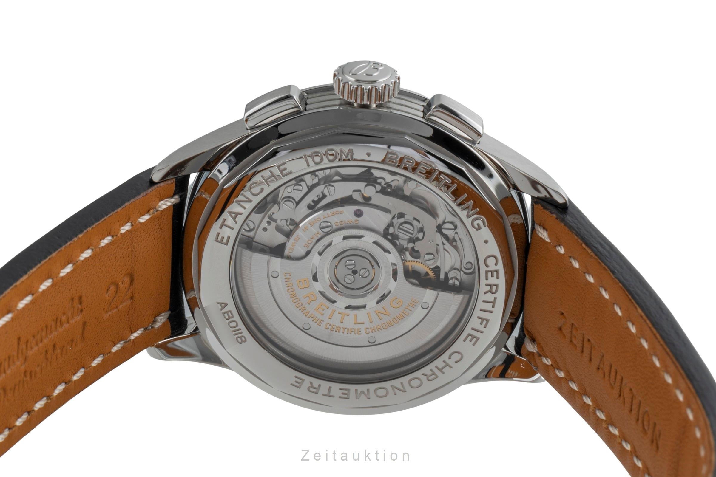 Breitling Premier cronografo acciaio automatismo orologio da uomo AB0118221B1P1 LP: 9050EUR  [2505918]