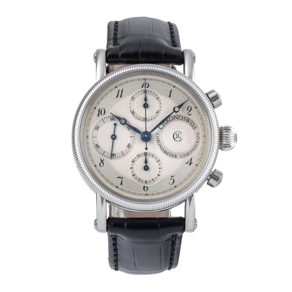 Chronoswiss Chronometer Chronograph chronographe acier automatique montre pour hommes CH7523  [2505919]