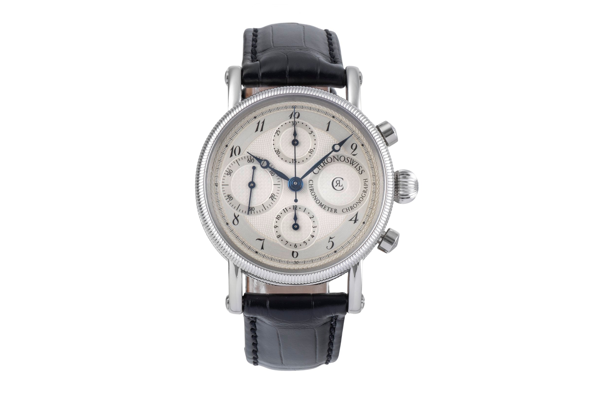 Chronoswiss Chronometer Chronograph chronographe acier automatique montre pour hommes CH7523  [2505919]