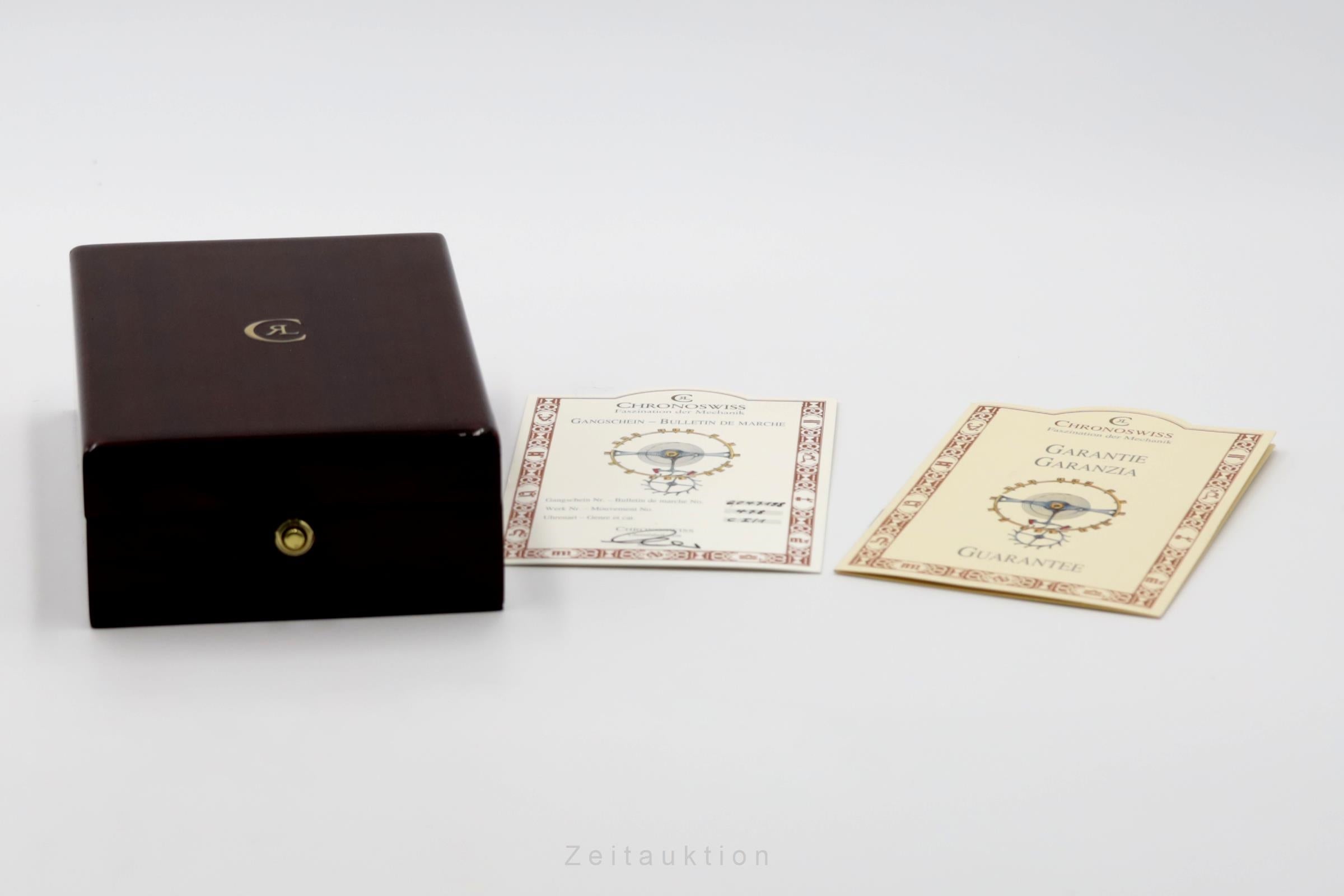 Chronoswiss Chronometer Chronograph chronographe acier automatique montre pour hommes CH7523  [2505919]