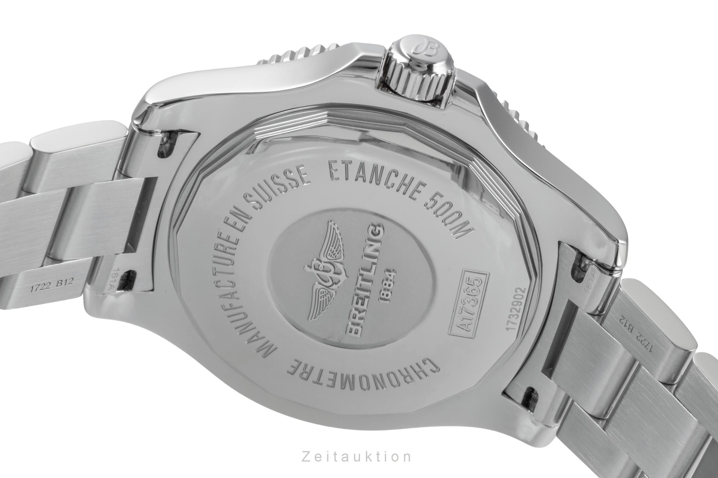 Breitling Superocean II 42 Stahl Automatik Herrenuhr Ref. A17365C9/BD67 B&P 2018 [2505922]