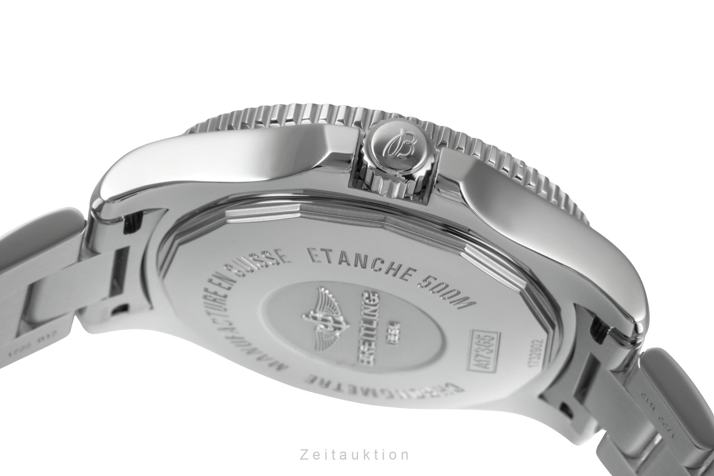 Breitling Superocean II 42 Stahl Automatik Herrenuhr Ref. A17365C9/BD67 B&P 2018 [2505922]