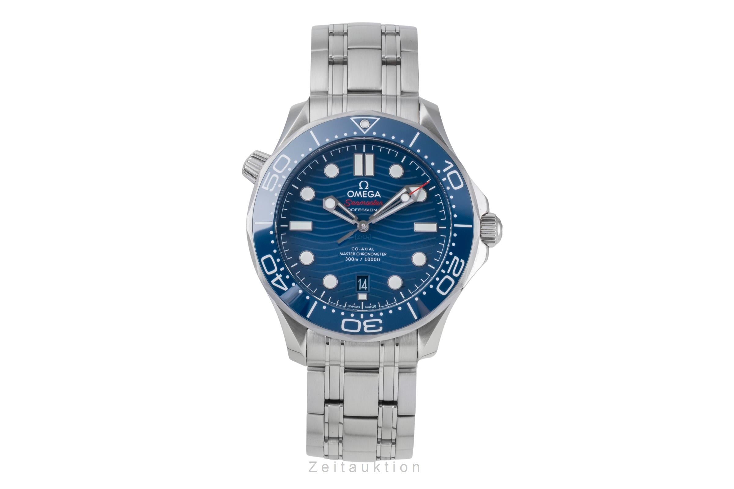 Omega Seamaster acier automatique montre pour hommes 210.30.42.20.03.001 LP: 6500EUR  [2505924]