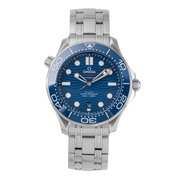 Omega Seamaster acier automatique montre pour hommes 210.30.42.20.03.001 LP: 6500EUR  [2505924]