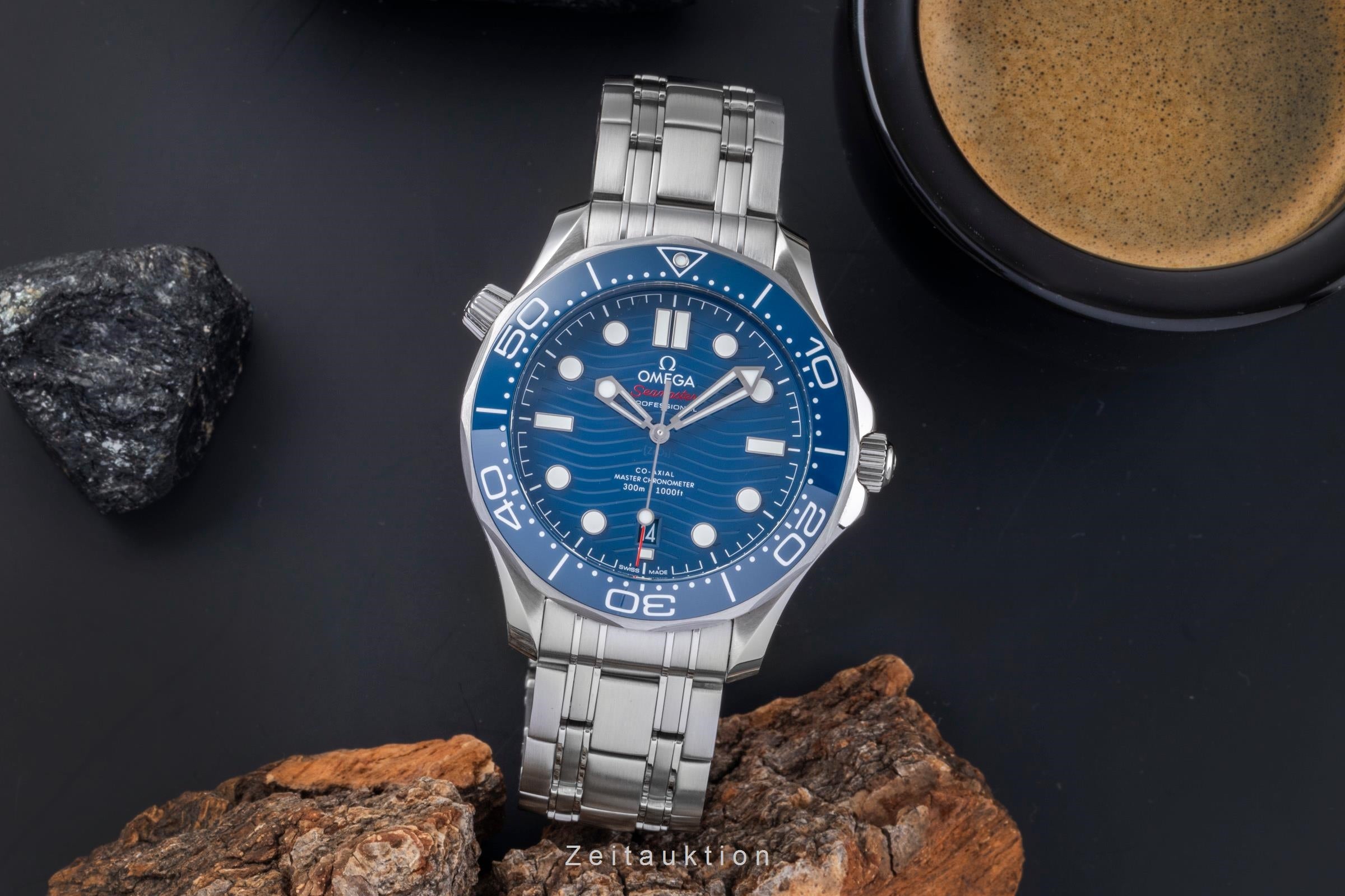 Omega Seamaster acier automatique montre pour hommes 210.30.42.20.03.001 LP: 6500EUR  [2505924]