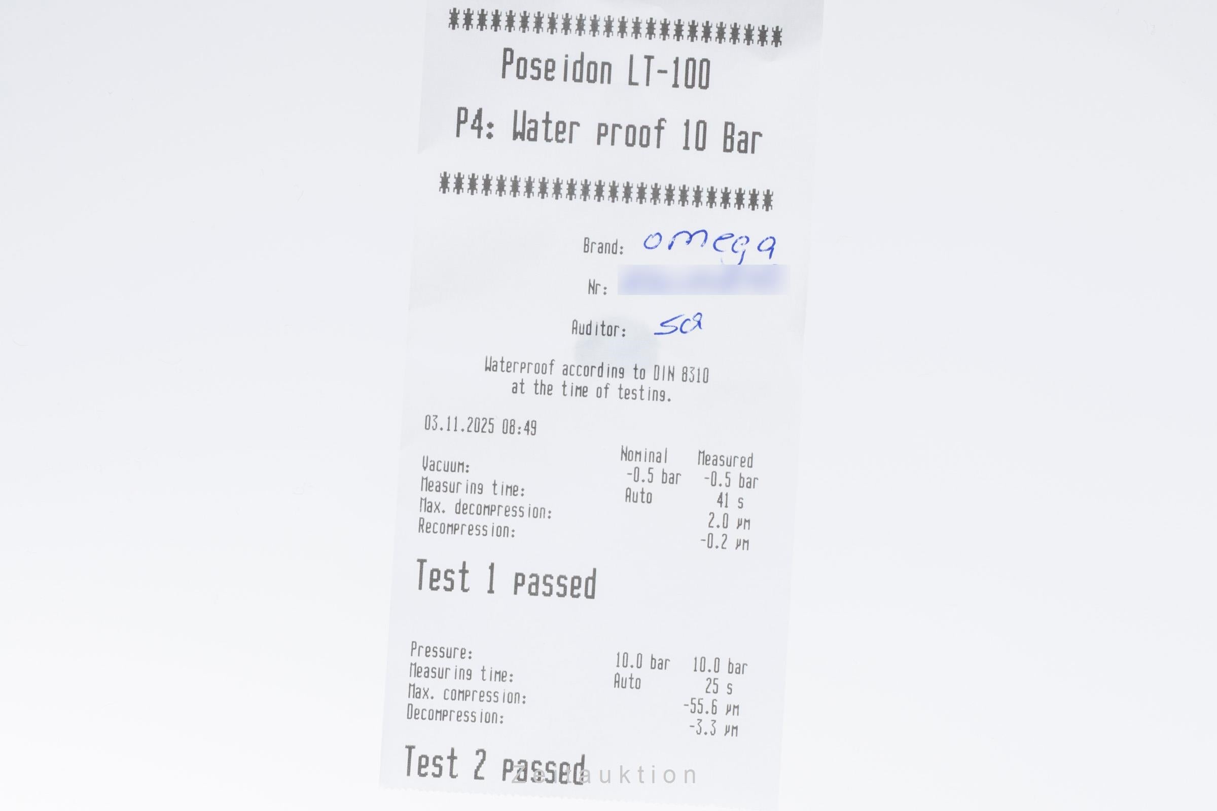 Omega Seamaster acier automatique montre pour hommes 210.30.42.20.03.001 LP: 6500EUR  [2505924]