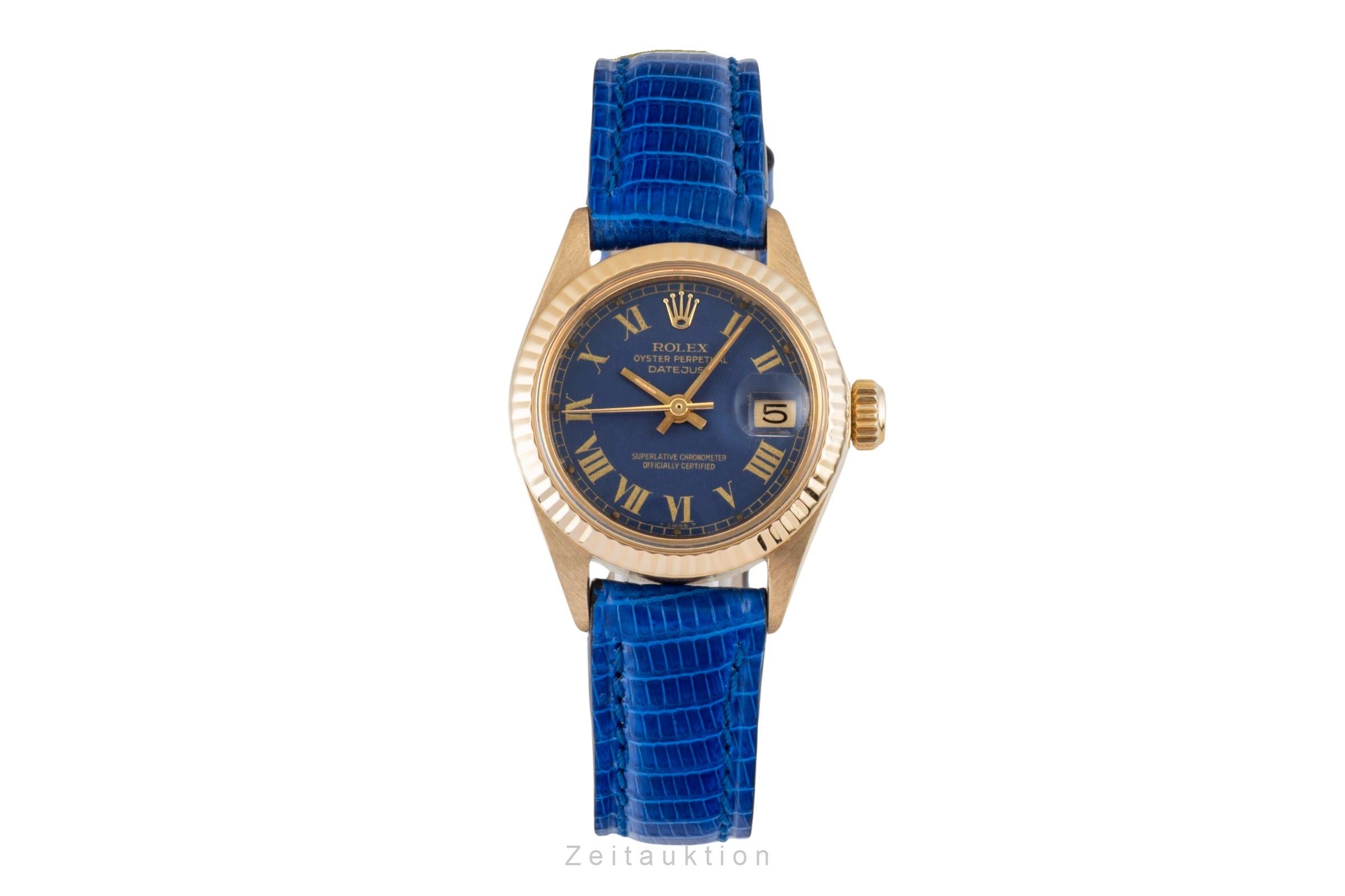 Rolex Lady Datejust 18 ct gold automatic women's watch 6917 Vintage  [2505925]