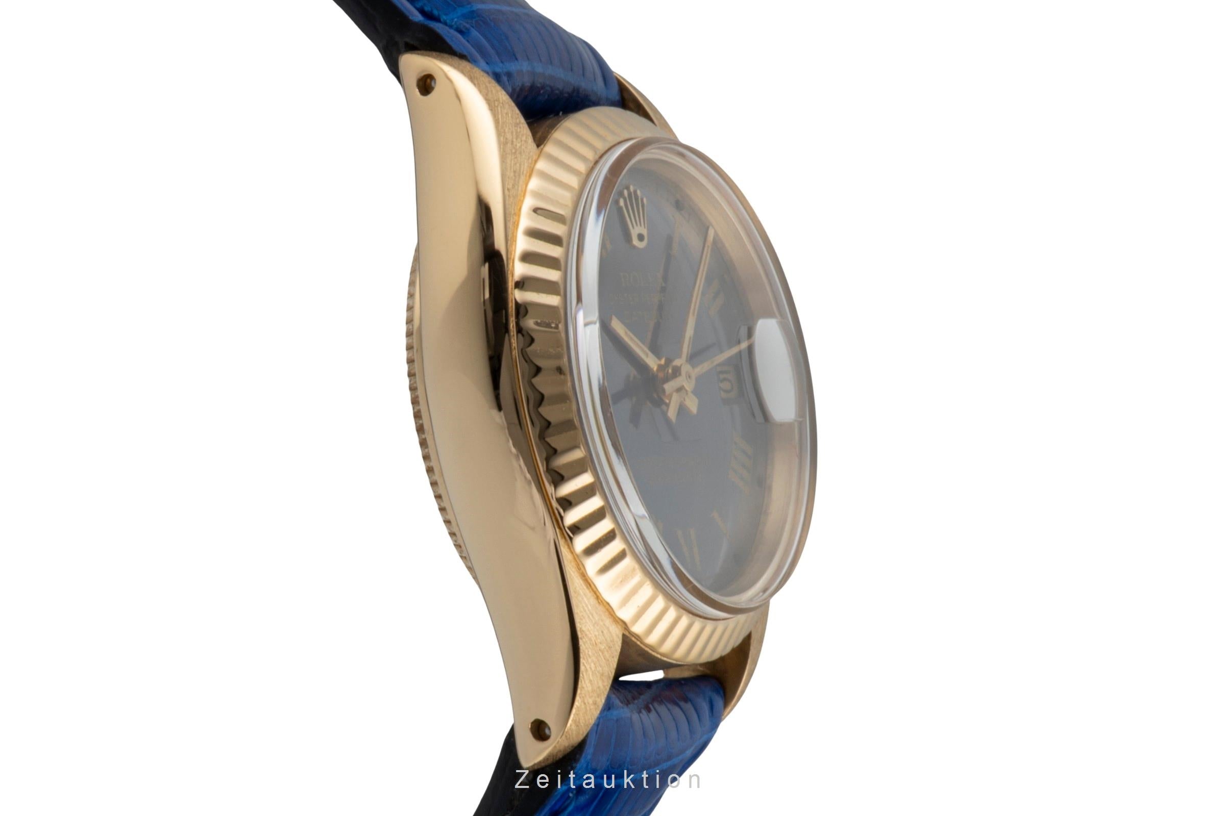 Rolex Lady Datejust 18 ct gold automatic women's watch 6917 Vintage  [2505925]