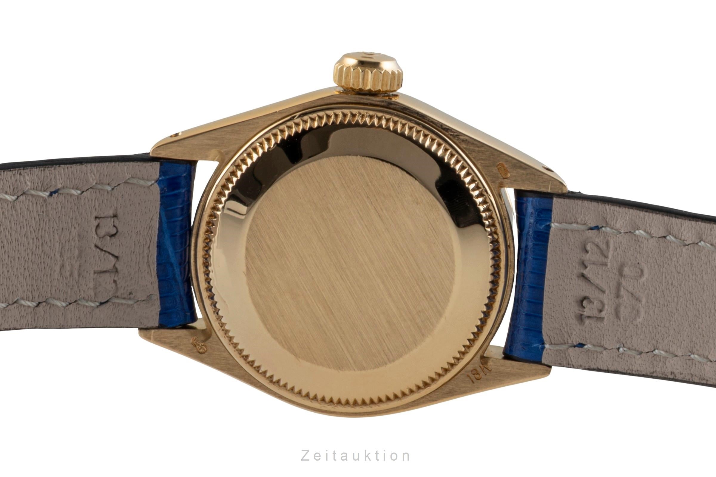 Rolex Lady Datejust 18 ct gold automatic women's watch 6917 Vintage  [2505925]