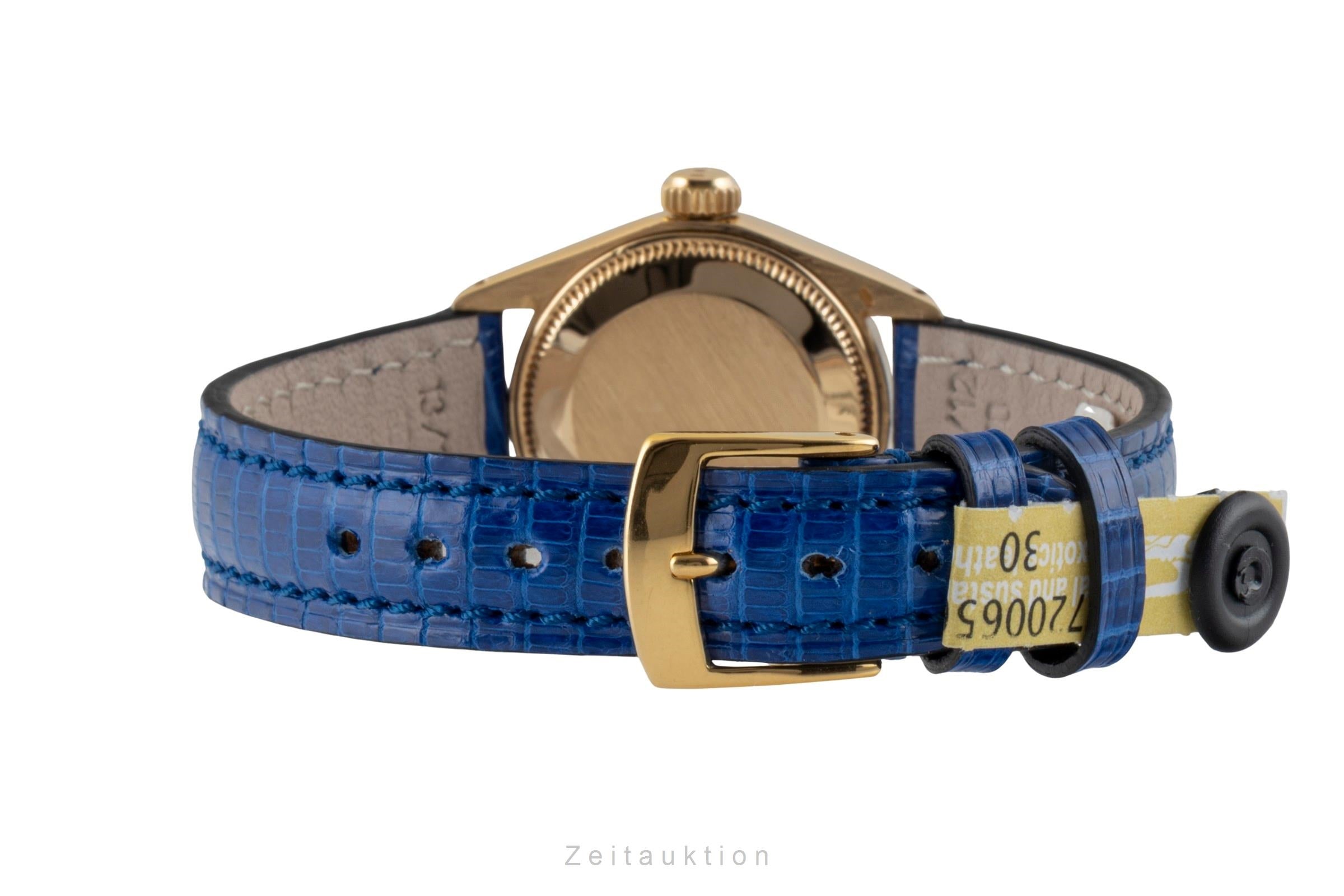 Rolex Lady Datejust 18 ct gold automatic women's watch 6917 Vintage  [2505925]