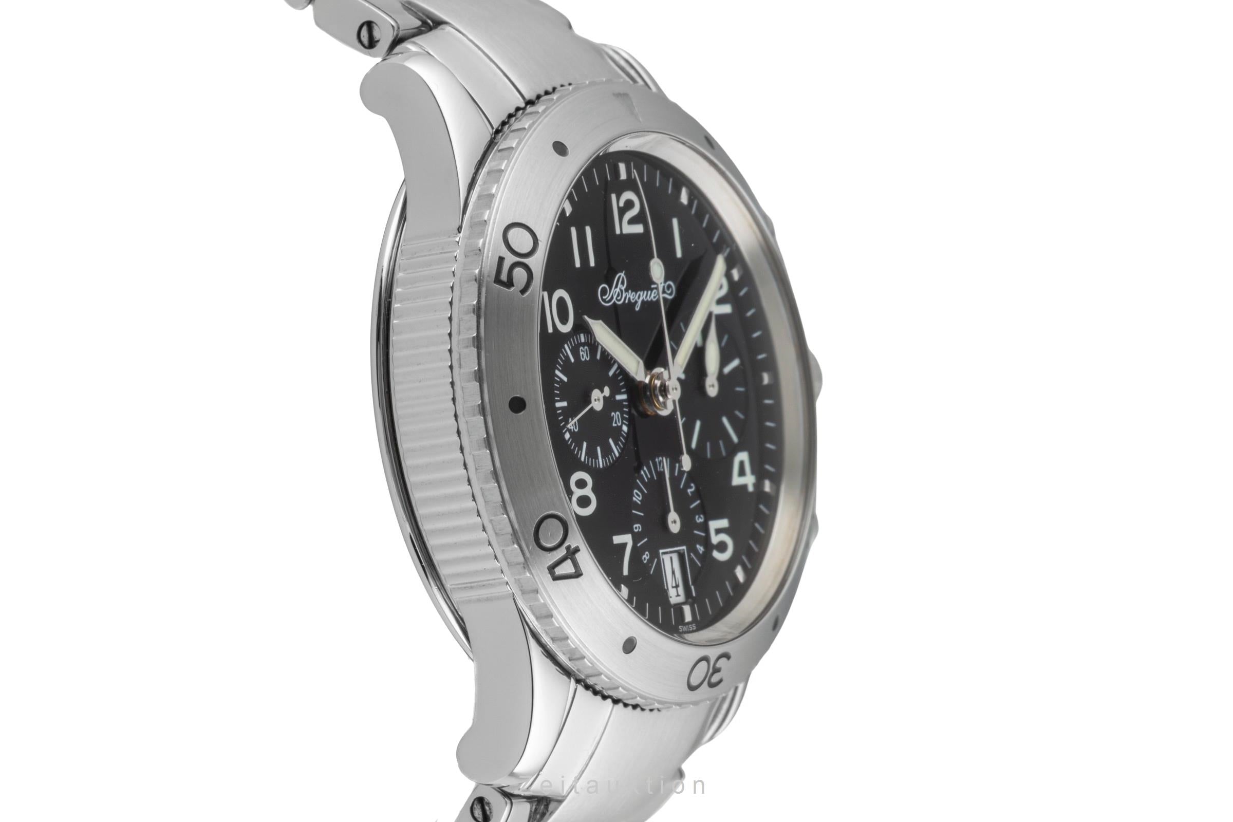 Breguet Type XX chronographe acier automatique montre pour hommes 3820  [2505927]
