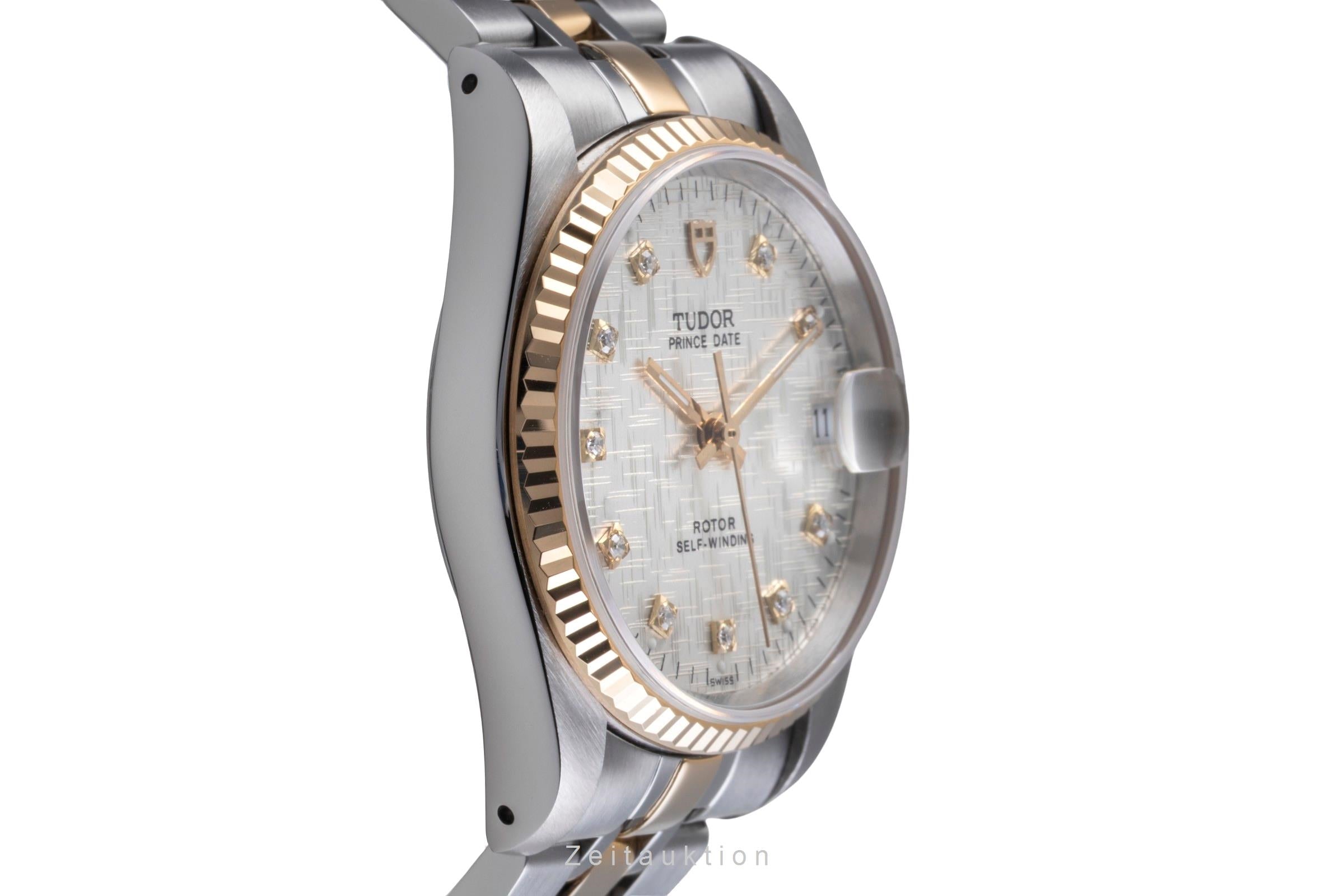 Tudor Prince Date acier / or  automatique unisexe 72033  [2505928]