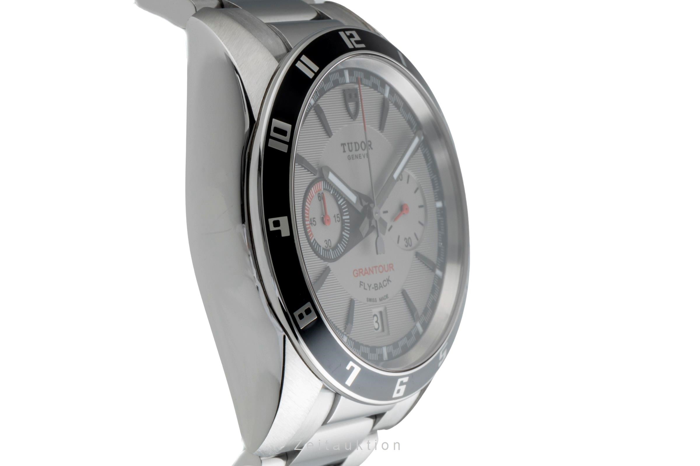 Tudor Grantour chronographe acier automatique montre pour hommes 20550  [2505930]