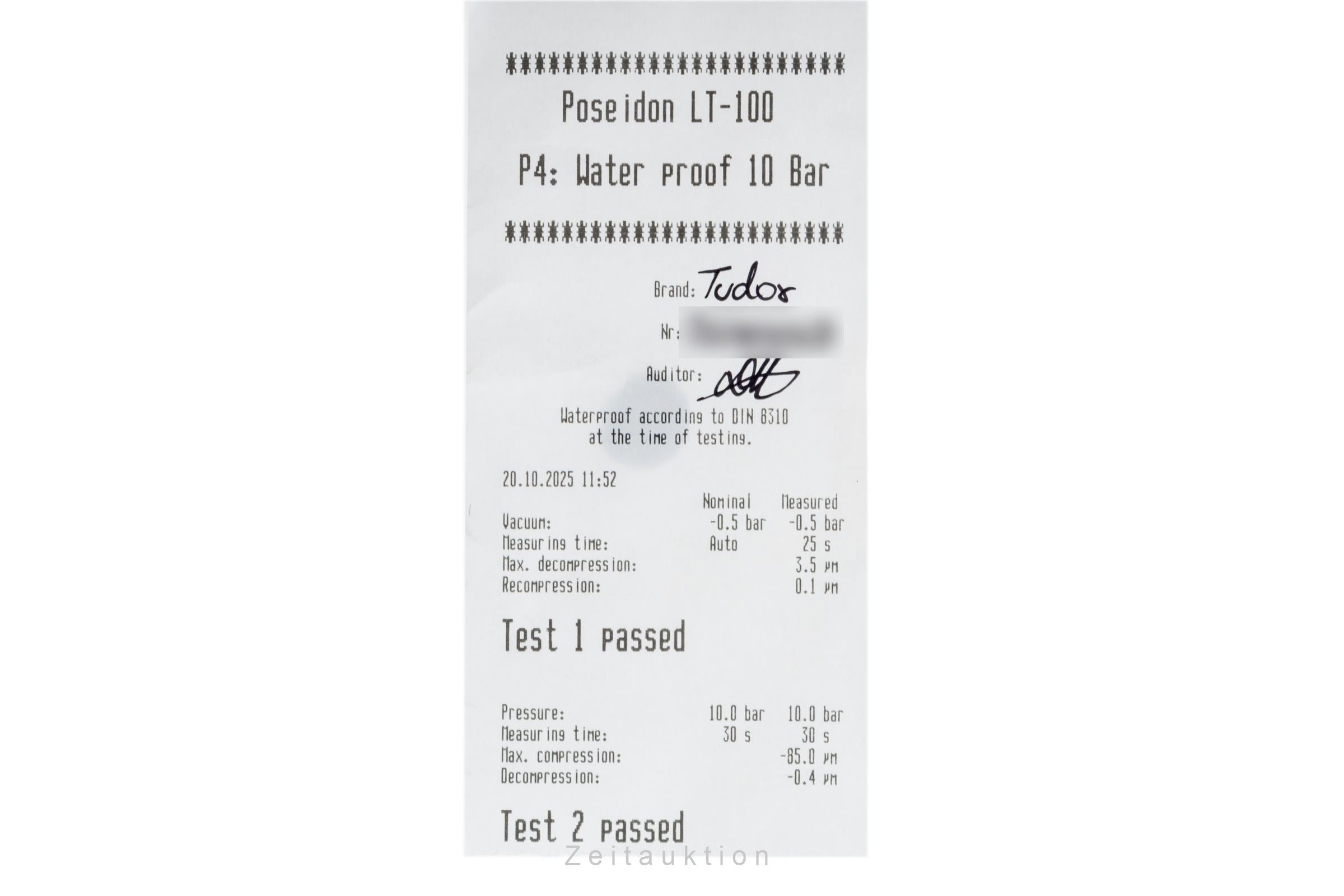 Tudor Grantour chronographe acier automatique montre pour hommes 20550  [2505930]