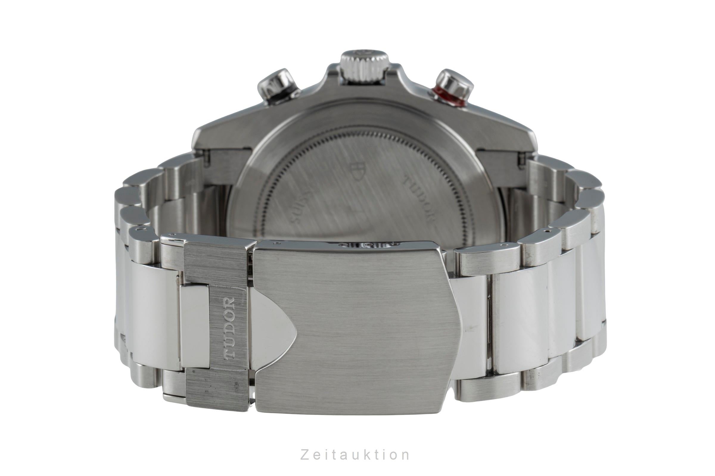 Tudor Grantour chronographe acier automatique montre pour hommes 20550  [2505930]