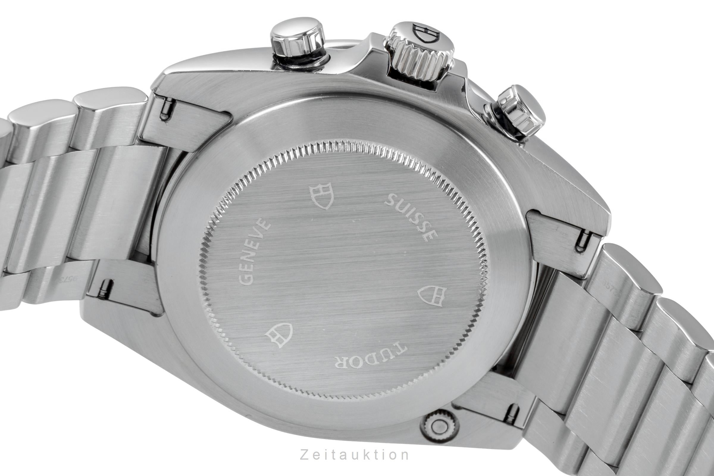 Tudor Grantour Chronograph Edelstahl Black Dial Automatik Herrenuhr Ref. 20530 [2505931]