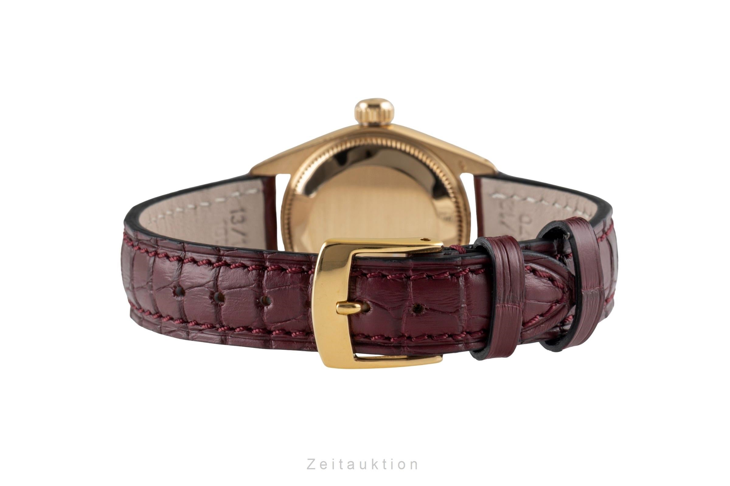 Rolex Lady Datejust 18 ct gold automatic women's watch 6904 Vintage  [2505933]