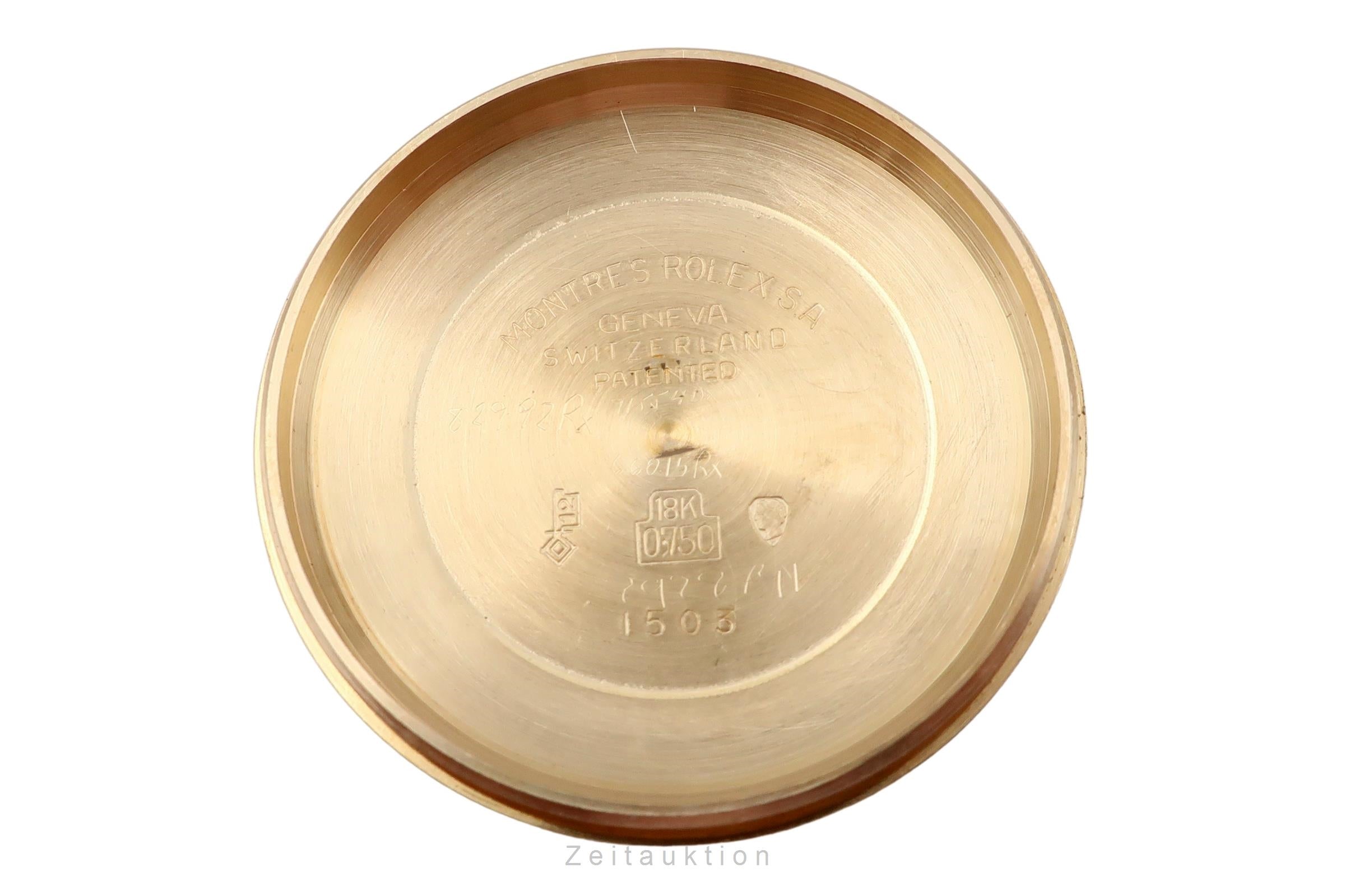 Rolex Date 18 ct gold automatic men's watch 1500 Vintage  [2505934]