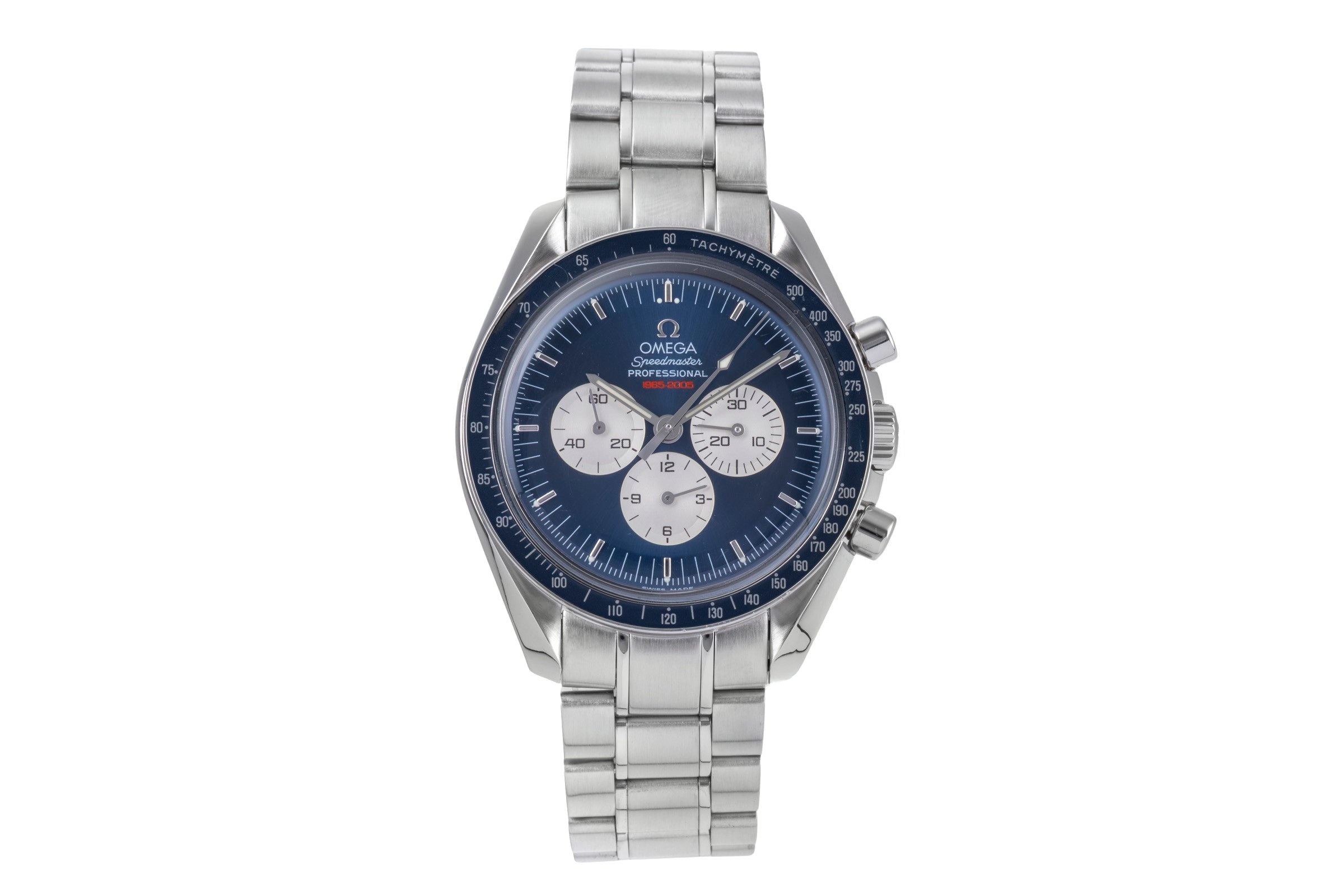Omega Speedmaster Moonwatch chronographe acier à remontage manuel montre pour hommes 3565.80.00 Limited  [2505935]