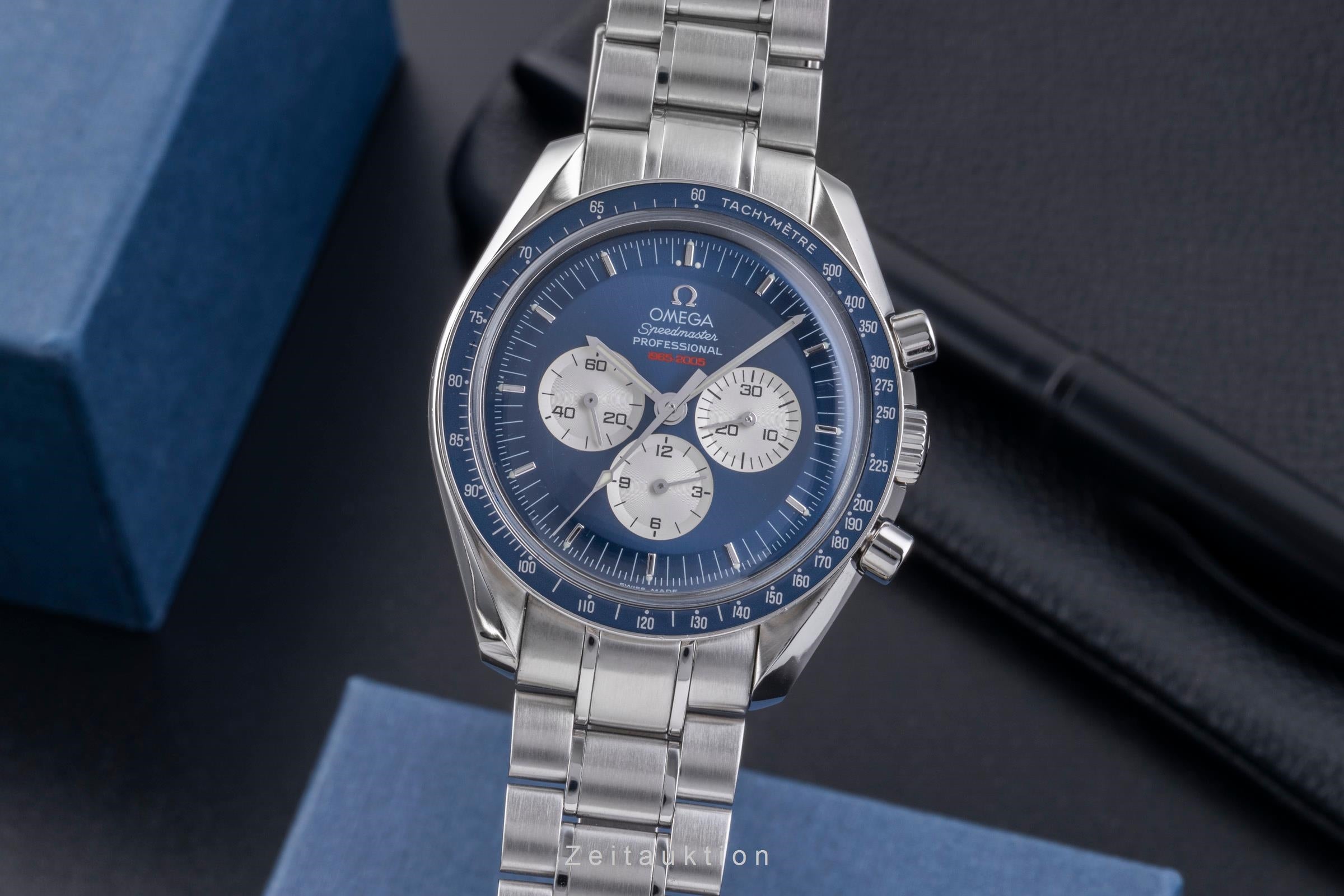 Omega Speedmaster Moonwatch chronographe acier à remontage manuel montre pour hommes 3565.80.00 Limited  [2505935]