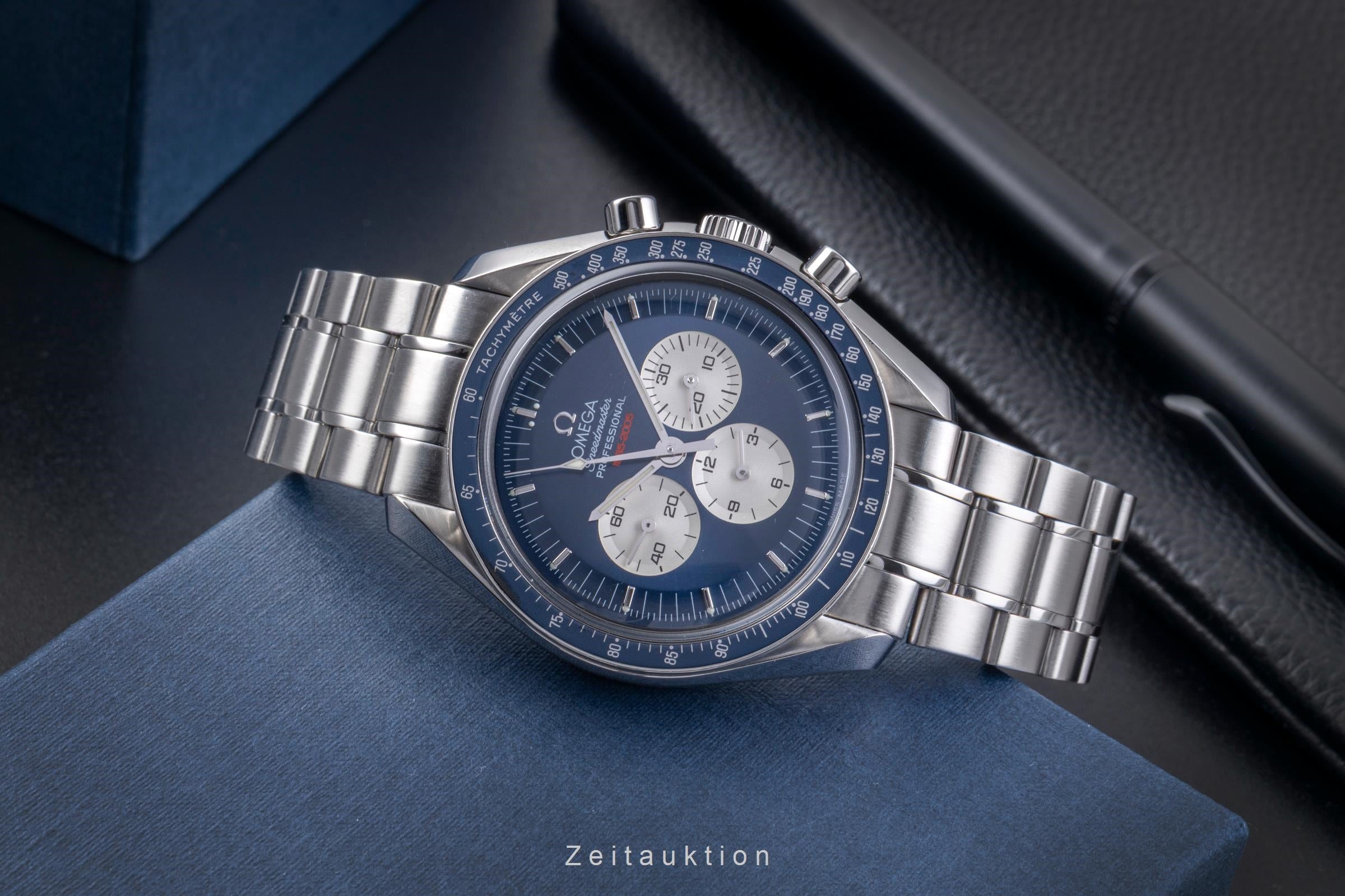 Omega Speedmaster Moonwatch chronographe acier à remontage manuel montre pour hommes 3565.80.00 Limited  [2505935]