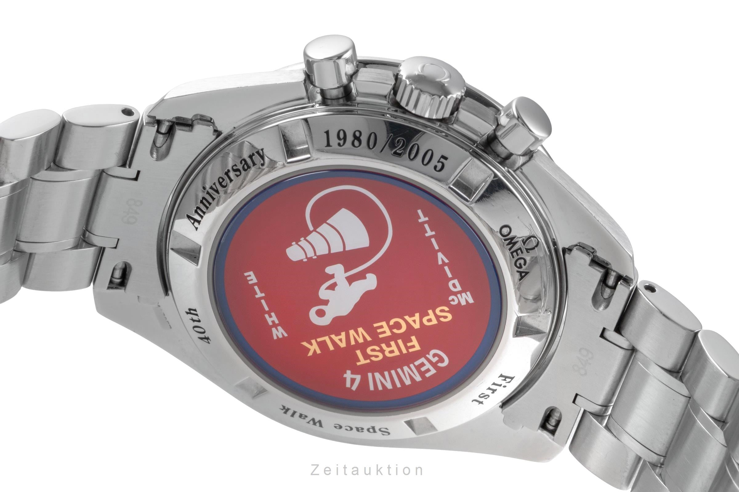 Omega Speedmaster Moonwatch chronographe acier à remontage manuel montre pour hommes 3565.80.00 Limited  [2505935]