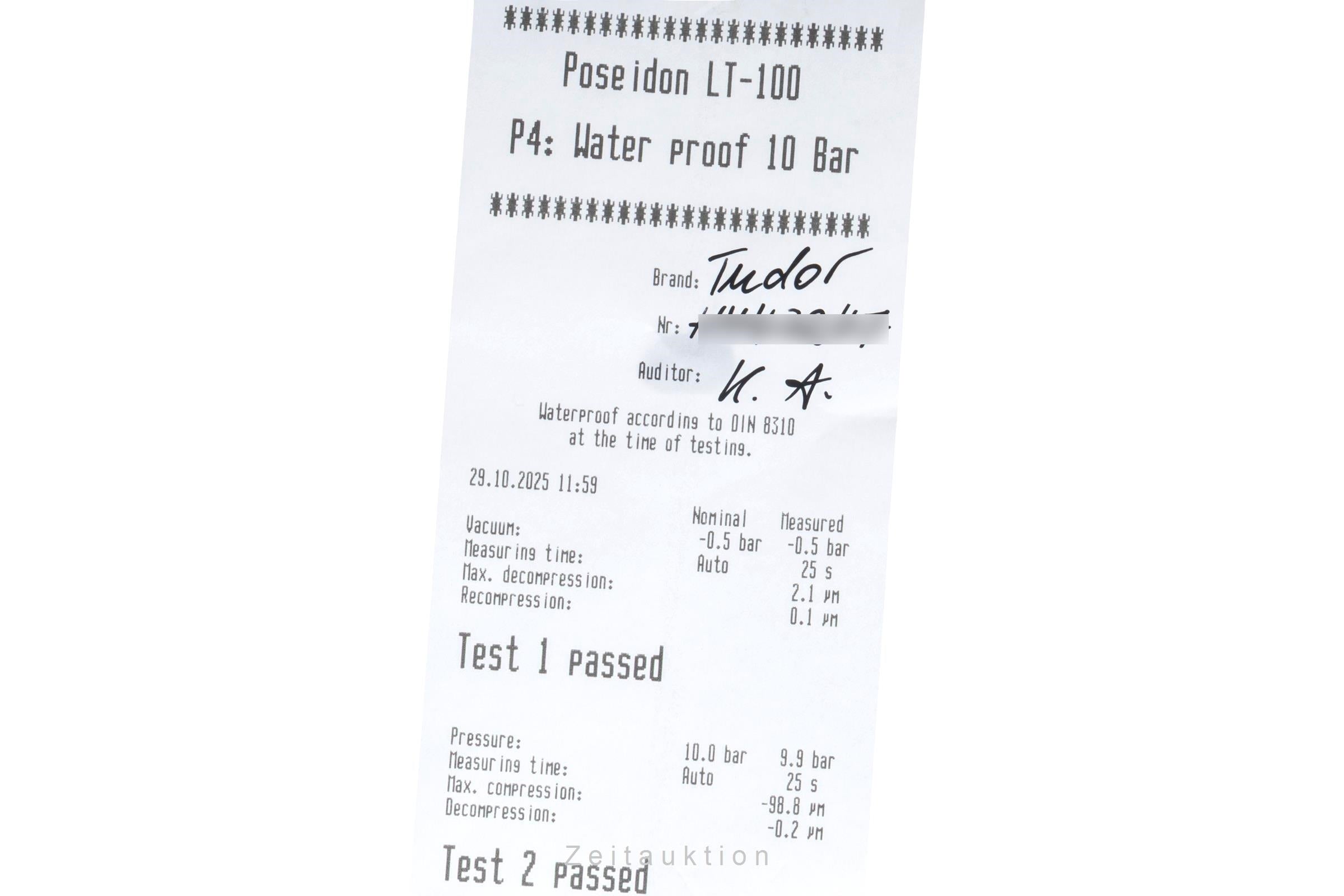 Tudor Date-Day acier automatique montre pour hommes 76200  [2505936]